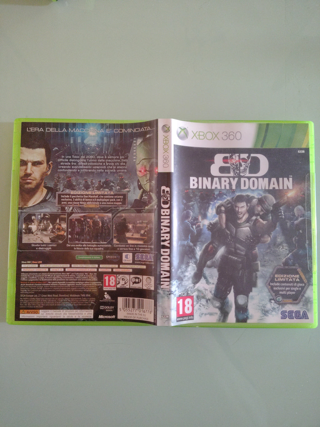 Binary domain PAL ita