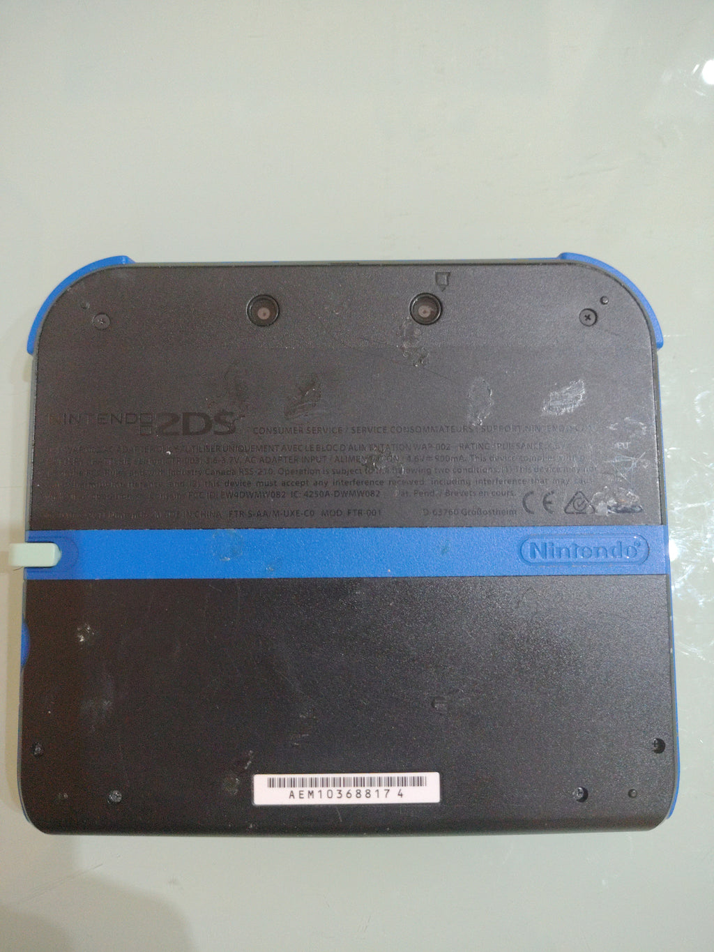 NINTENDO 2DS NERO/BLU