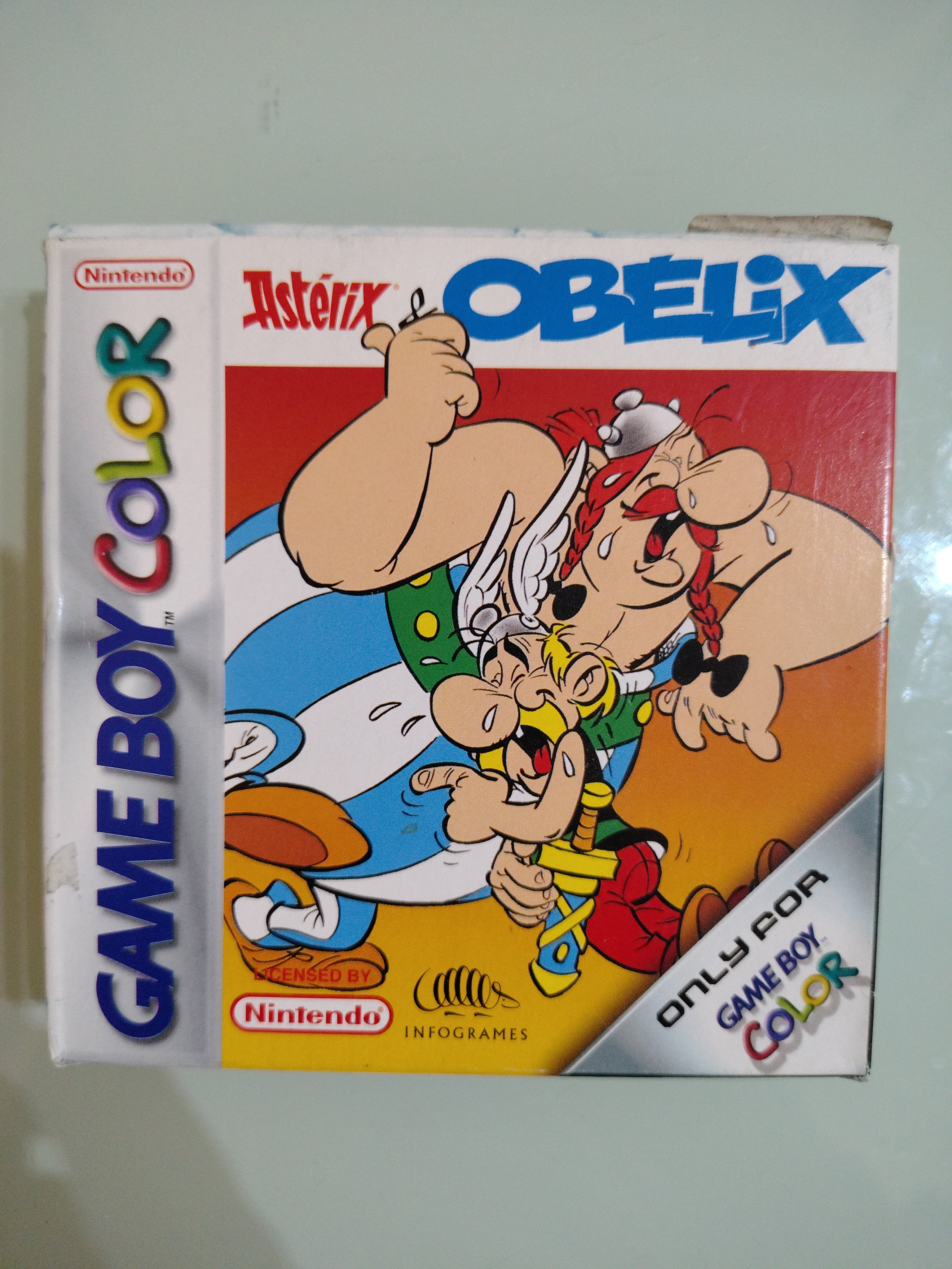 ASTERIX & OBELIX CIB Nintendo GAME BOY COLOR GBC Eur ITA / ESP