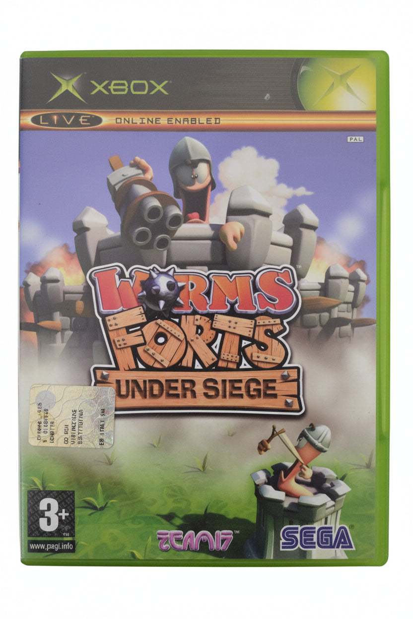 Worms Forts Under Siege XBOX Edizione ITALIANA ( no manuale )