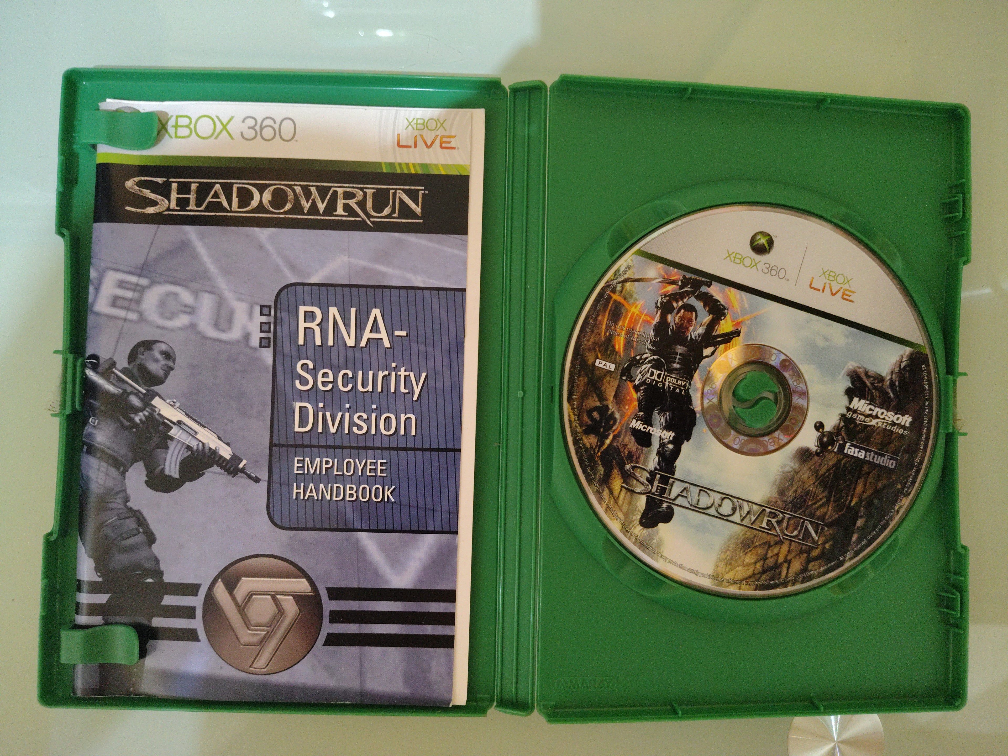 SHADOWRUN  XBOX 360 pal