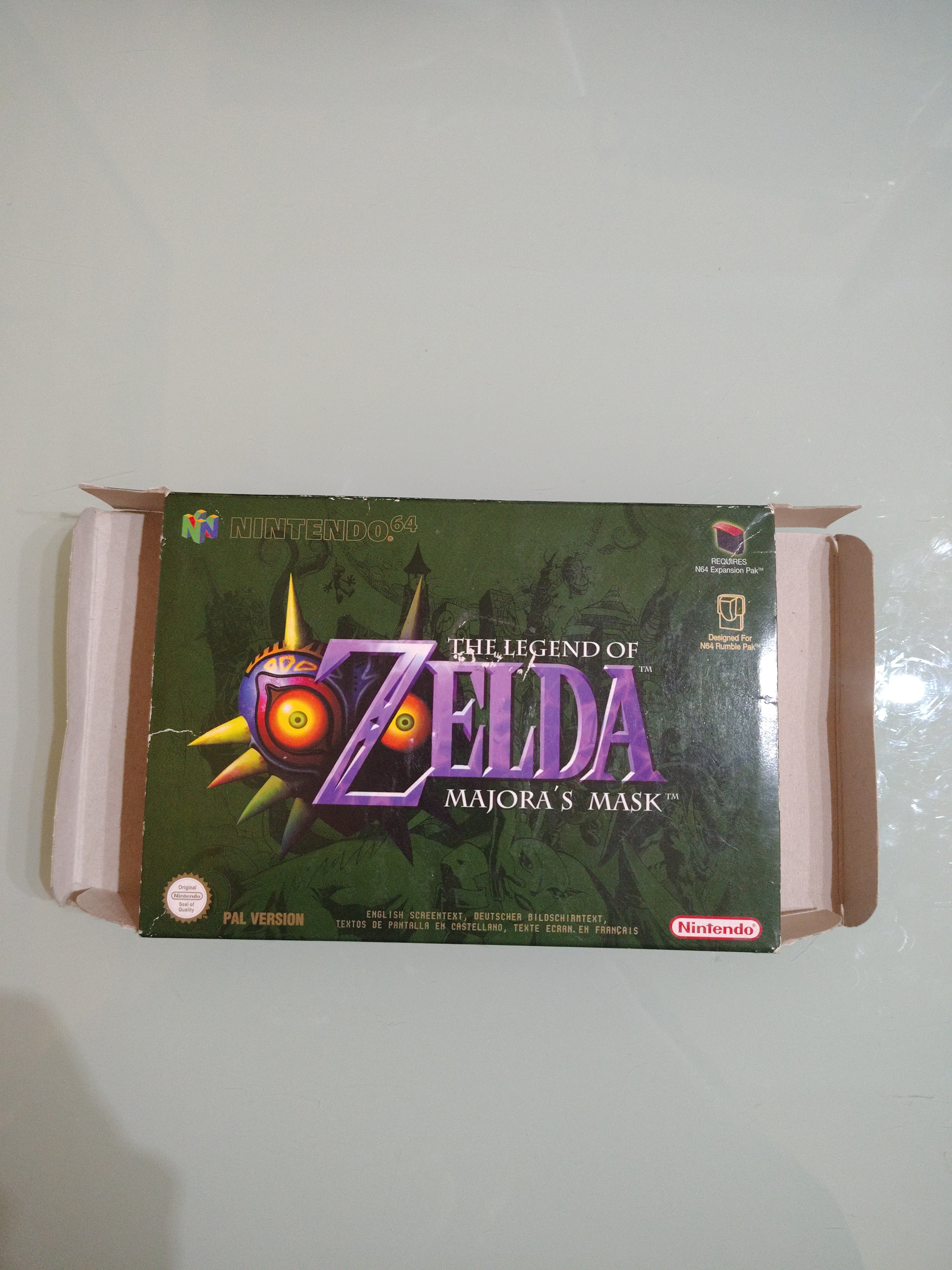 ZELDA MAJORA'S MASK PAL