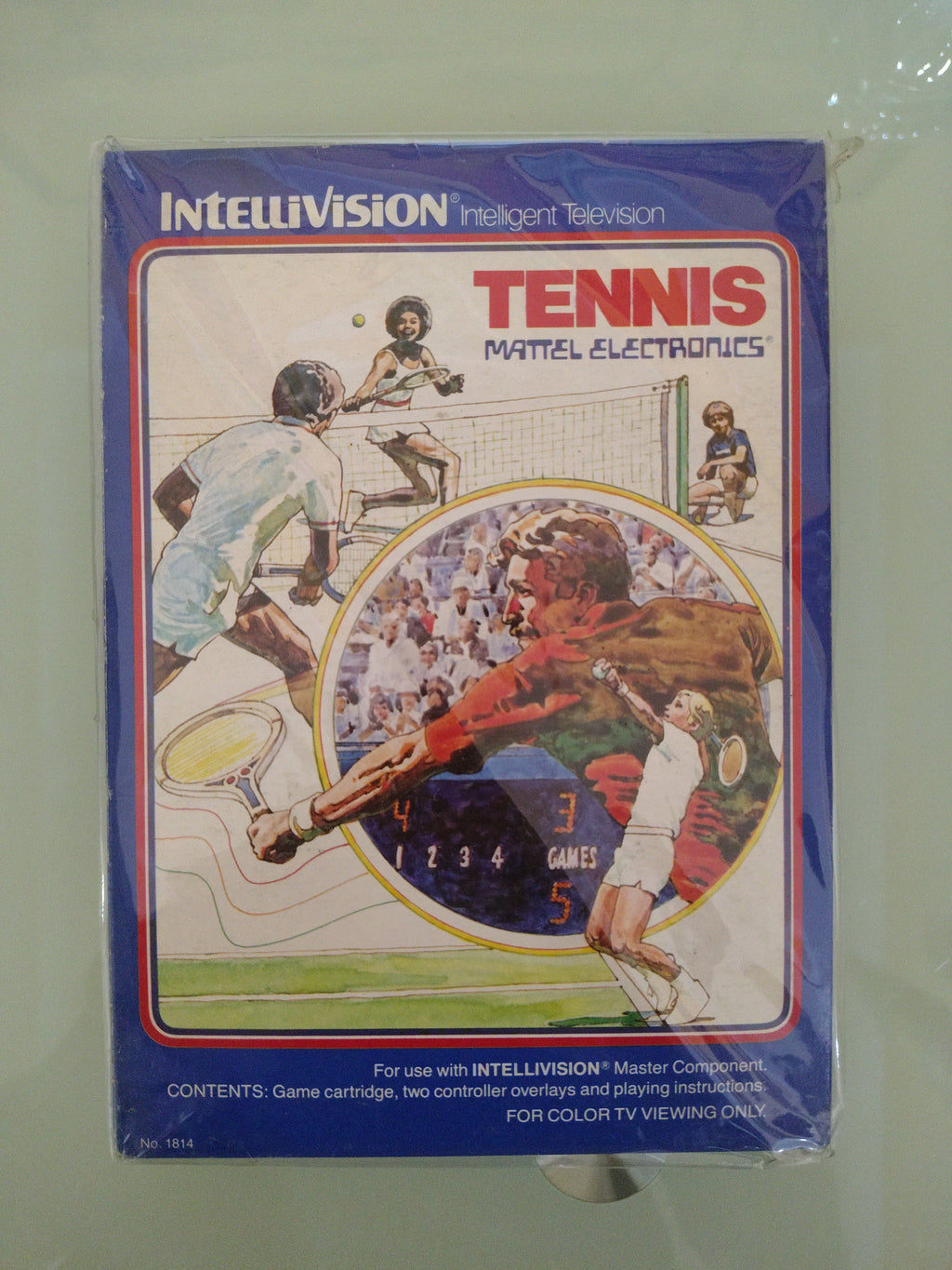 INTELLIVISION RETROGAME - TENNIS - MATTEL 1980