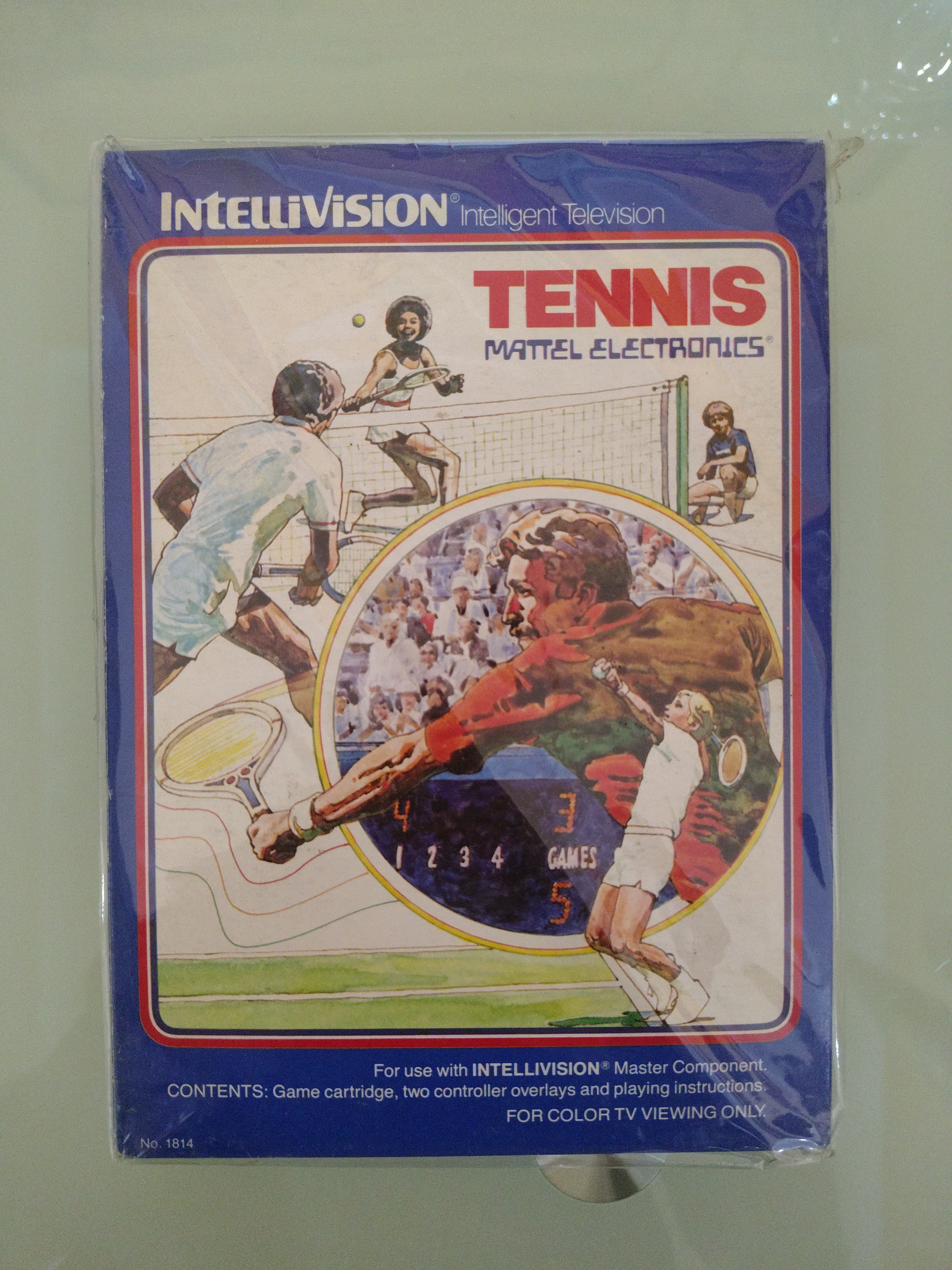 INTELLIVISION RETROGAME - TENNIS - MATTEL 1980