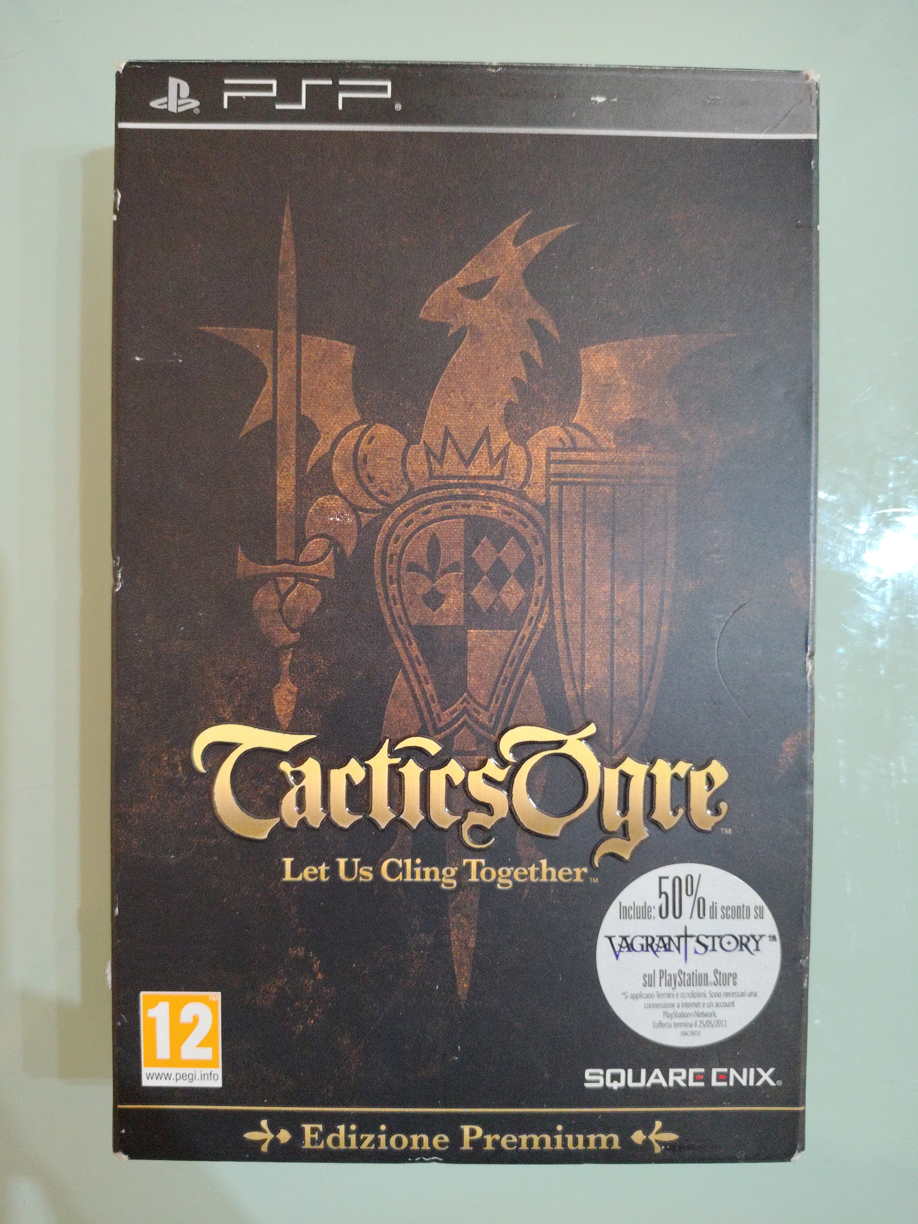 Tactics Ogre Let Us Cling Togheter Edizione Premium PSP PAL ITA COMPLETO