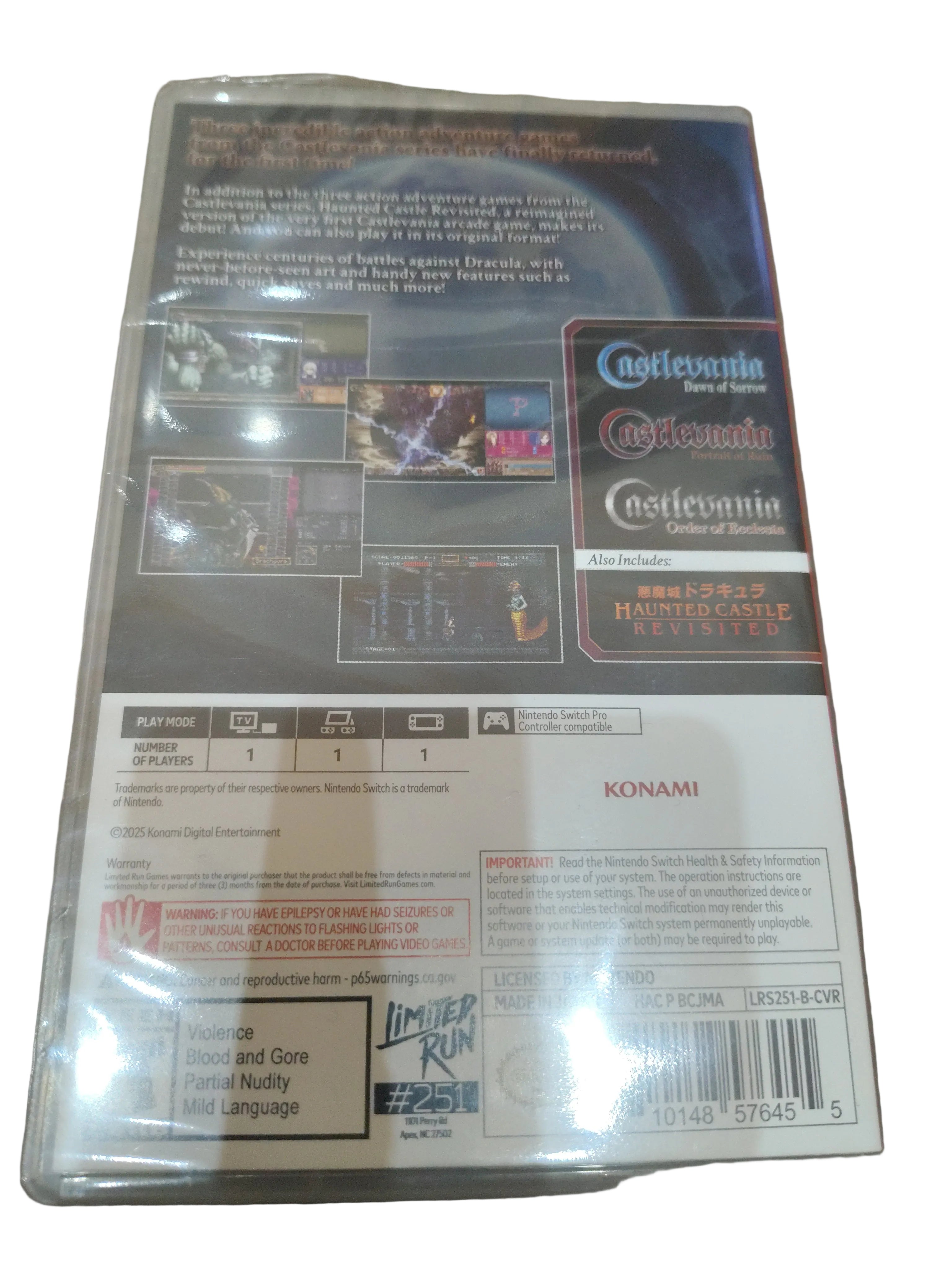 CASTELVANIA DOMINUS COLLECTION..