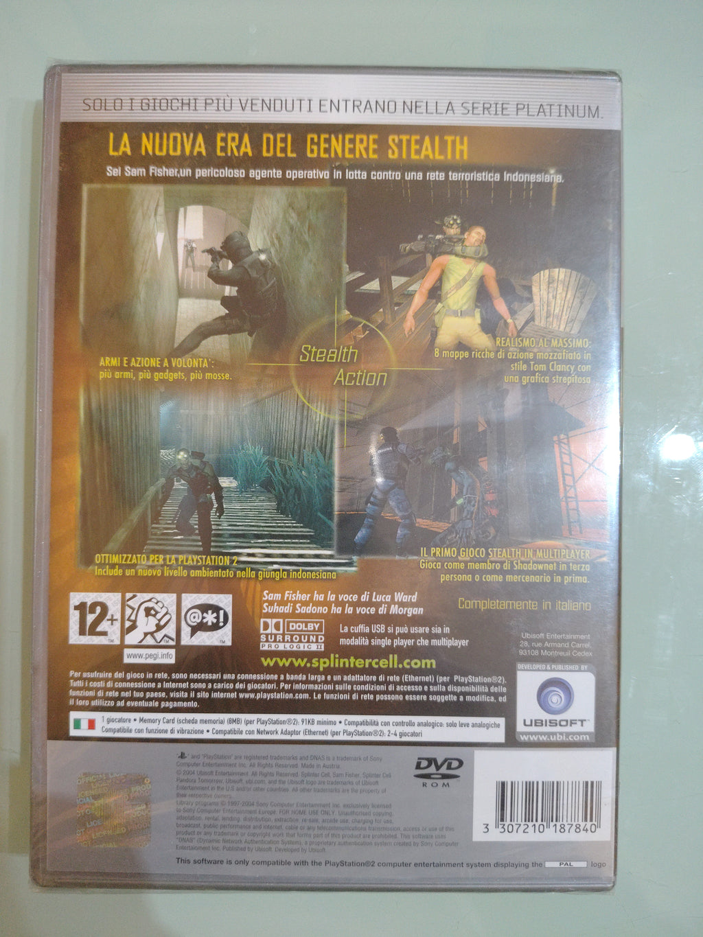 Tom Clancy's SPLINTER CELL Pandora Tomorrow 🎮  🇮🇹 ITA sigillato