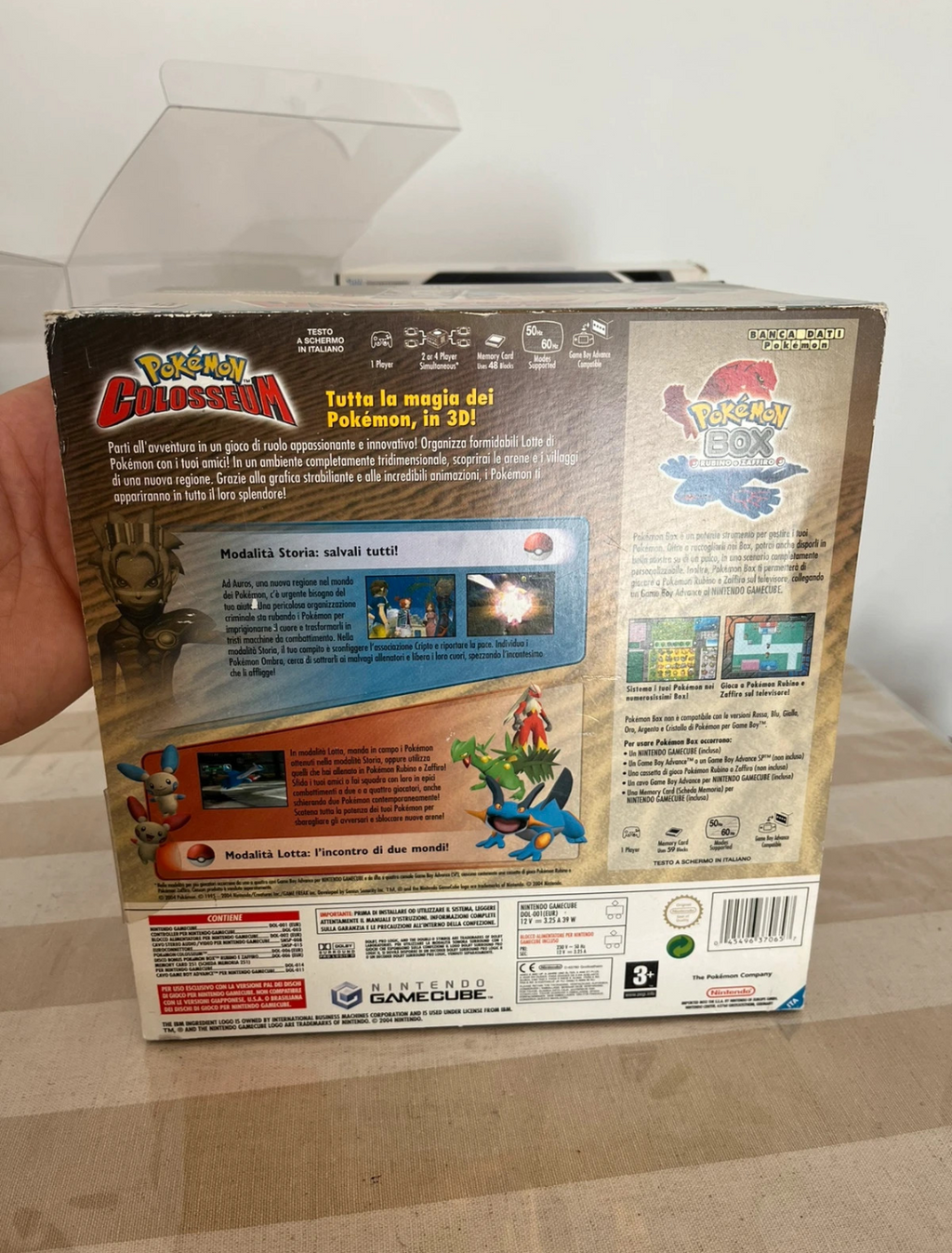 Game cube Pokemon colesseum mega pack limited edition PAL eur