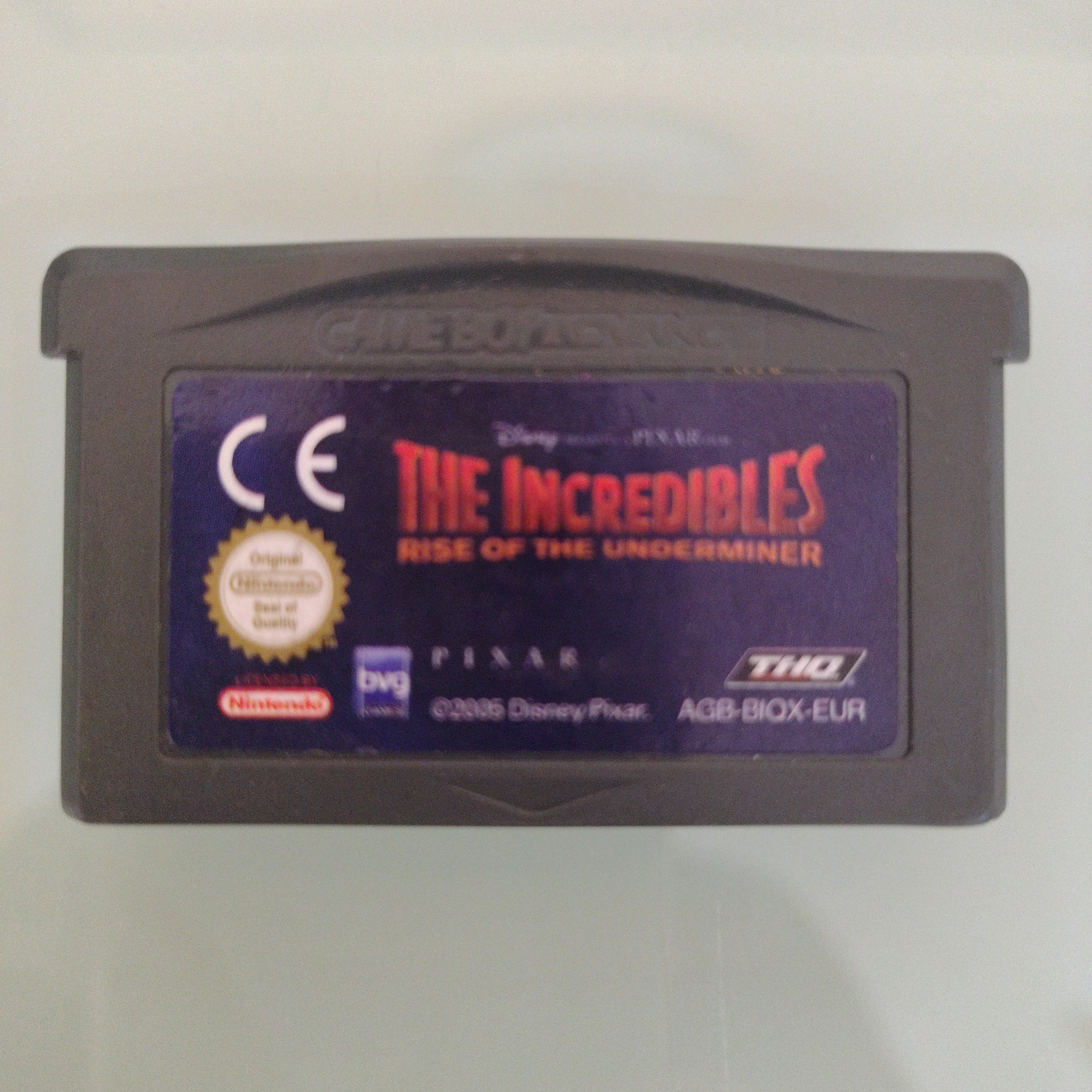 GLI INCREDIBILI L'ASCESA DEL MINATORE Game Boy Advance Gba Pal Usato