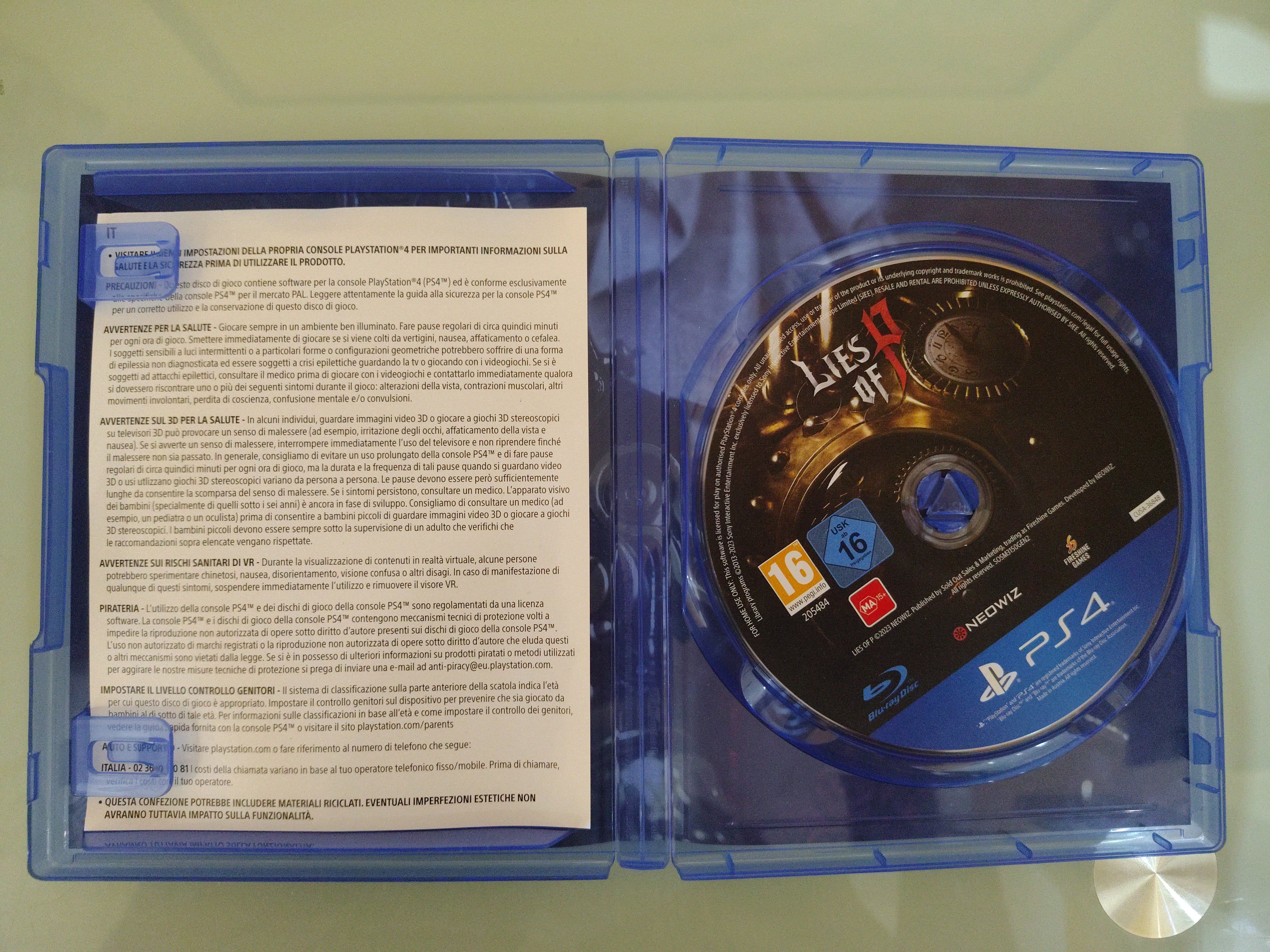 LIES OF P  UPGRADE PS5 ACTION RPG