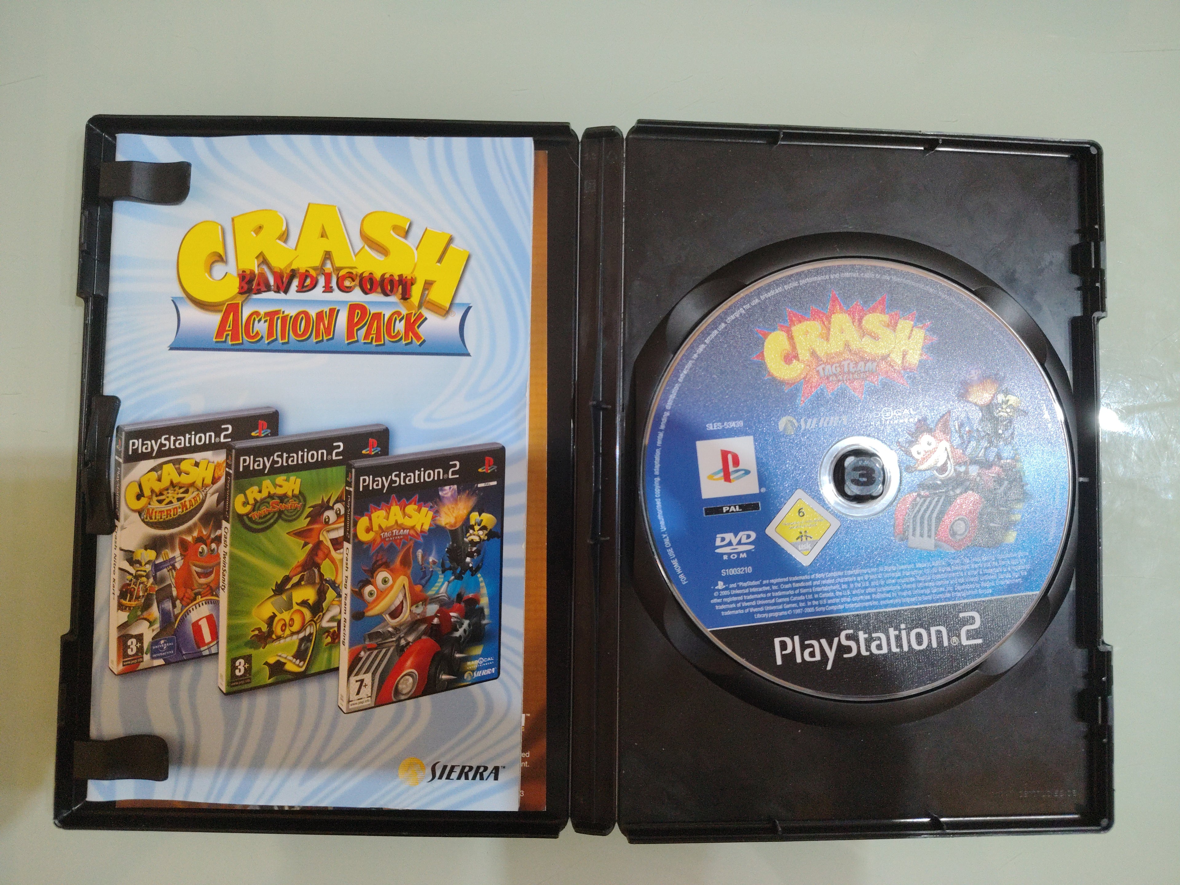 Crash Bandicoot Action Pack PAL ita