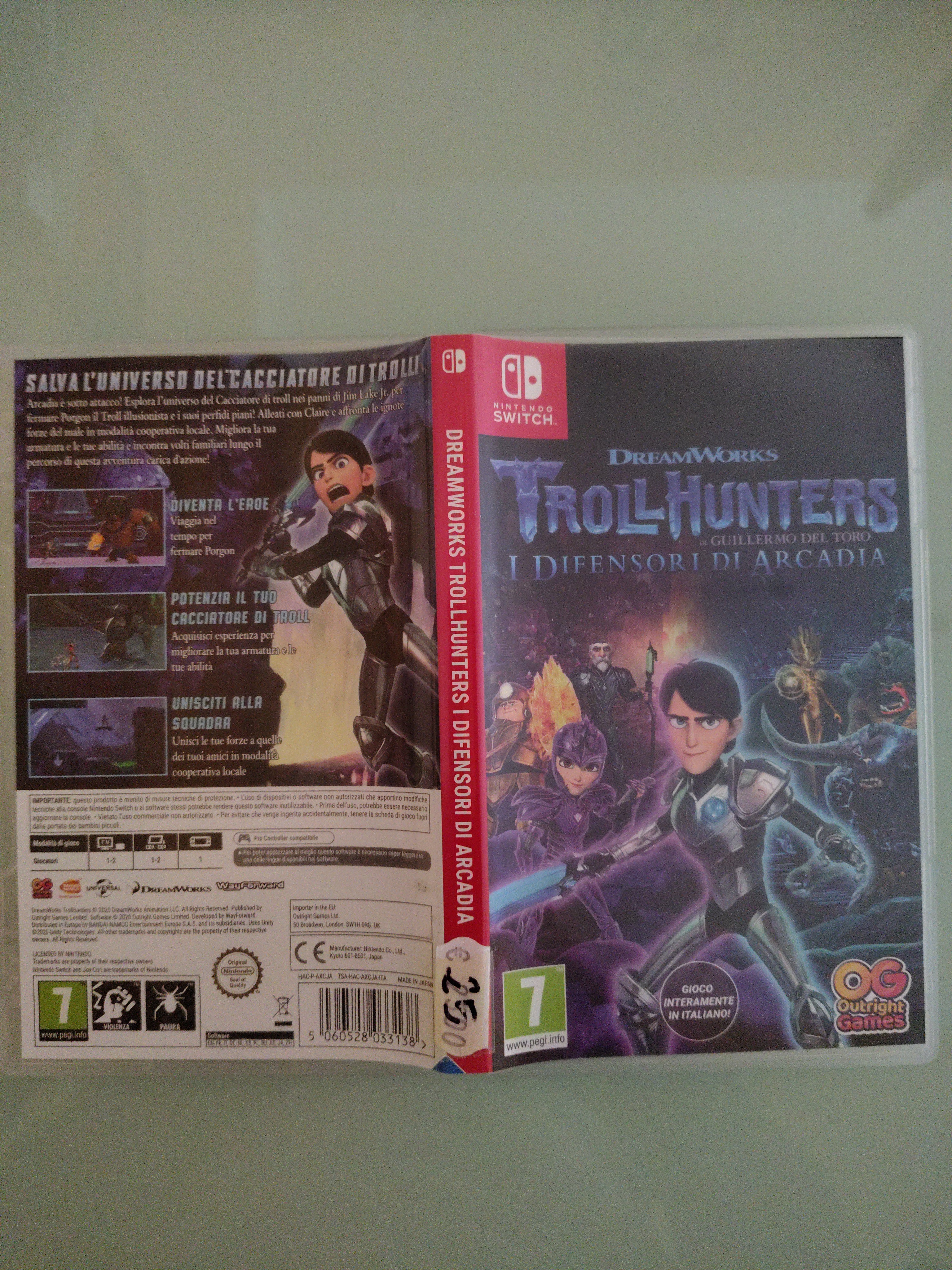 Nintendo Switch Trollhunter Arcadia's Guardian Korian