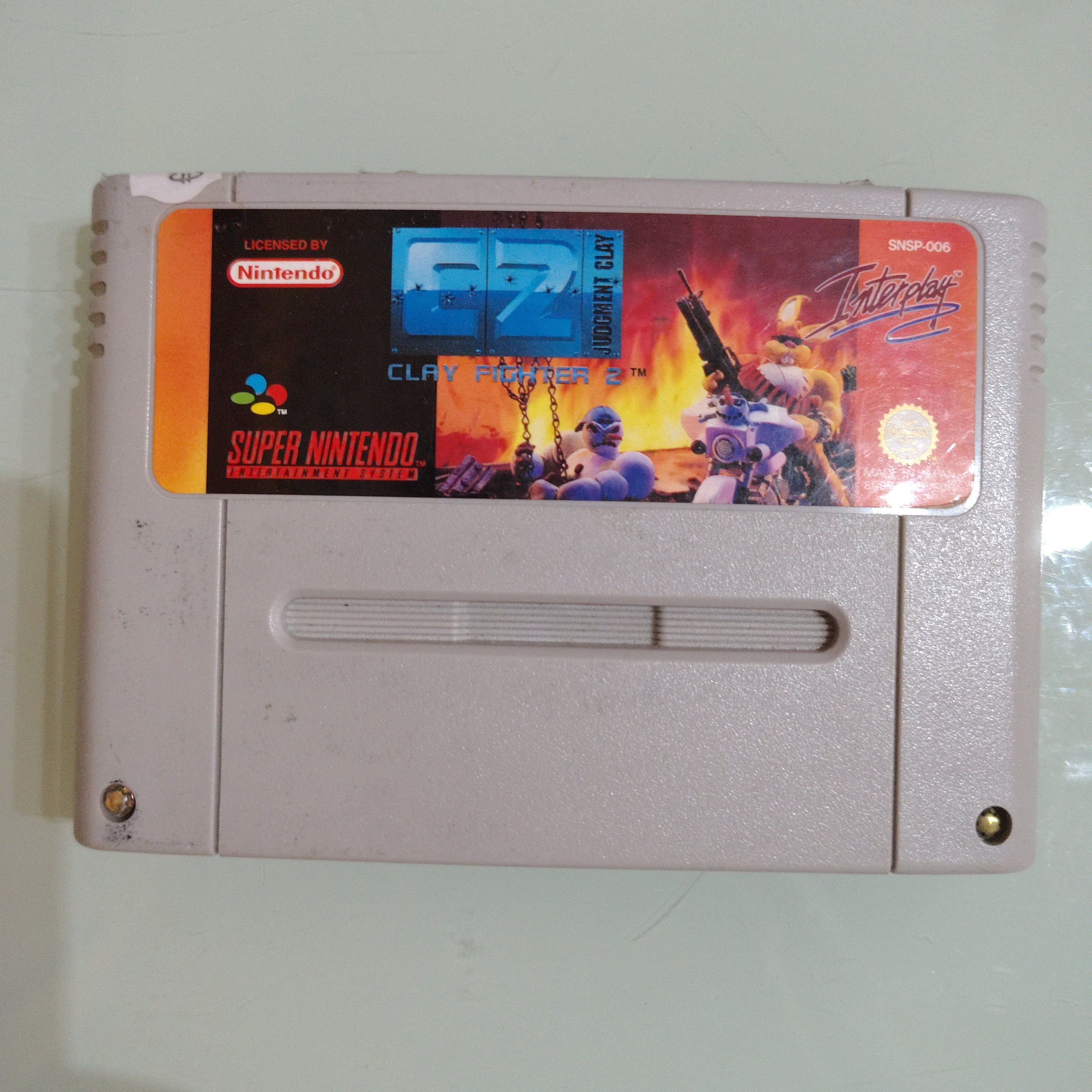 Clay Fighter 2 Judgment Clay PAL