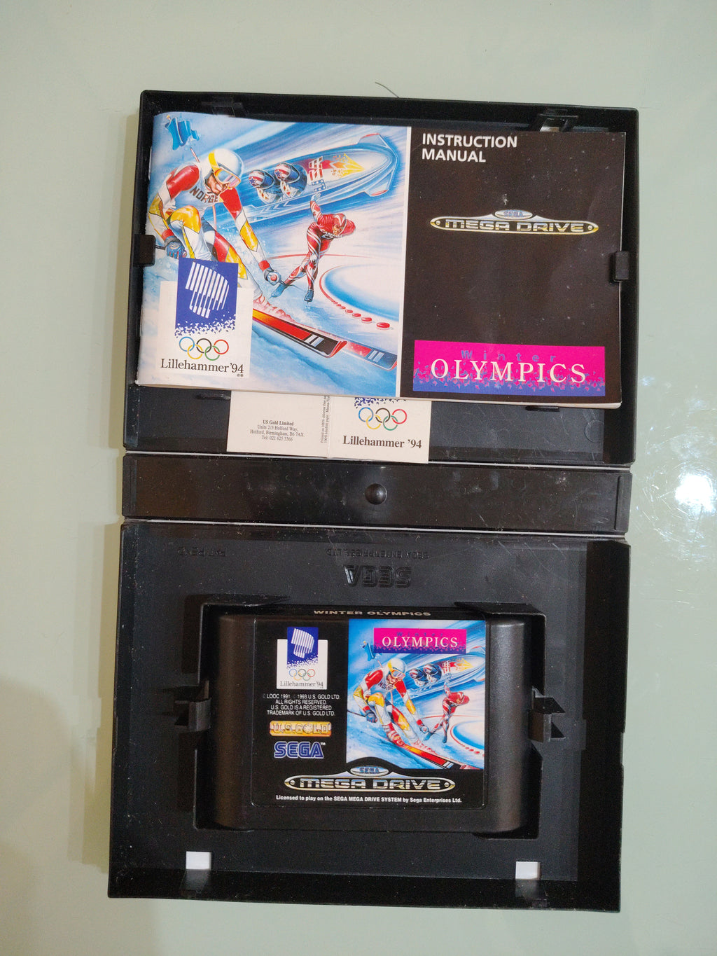 Winter Olympics - Sega Megadrive MD - PAL