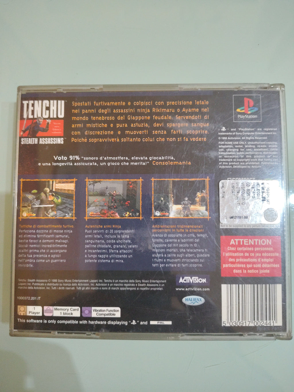 TENCHU stealth Assassins