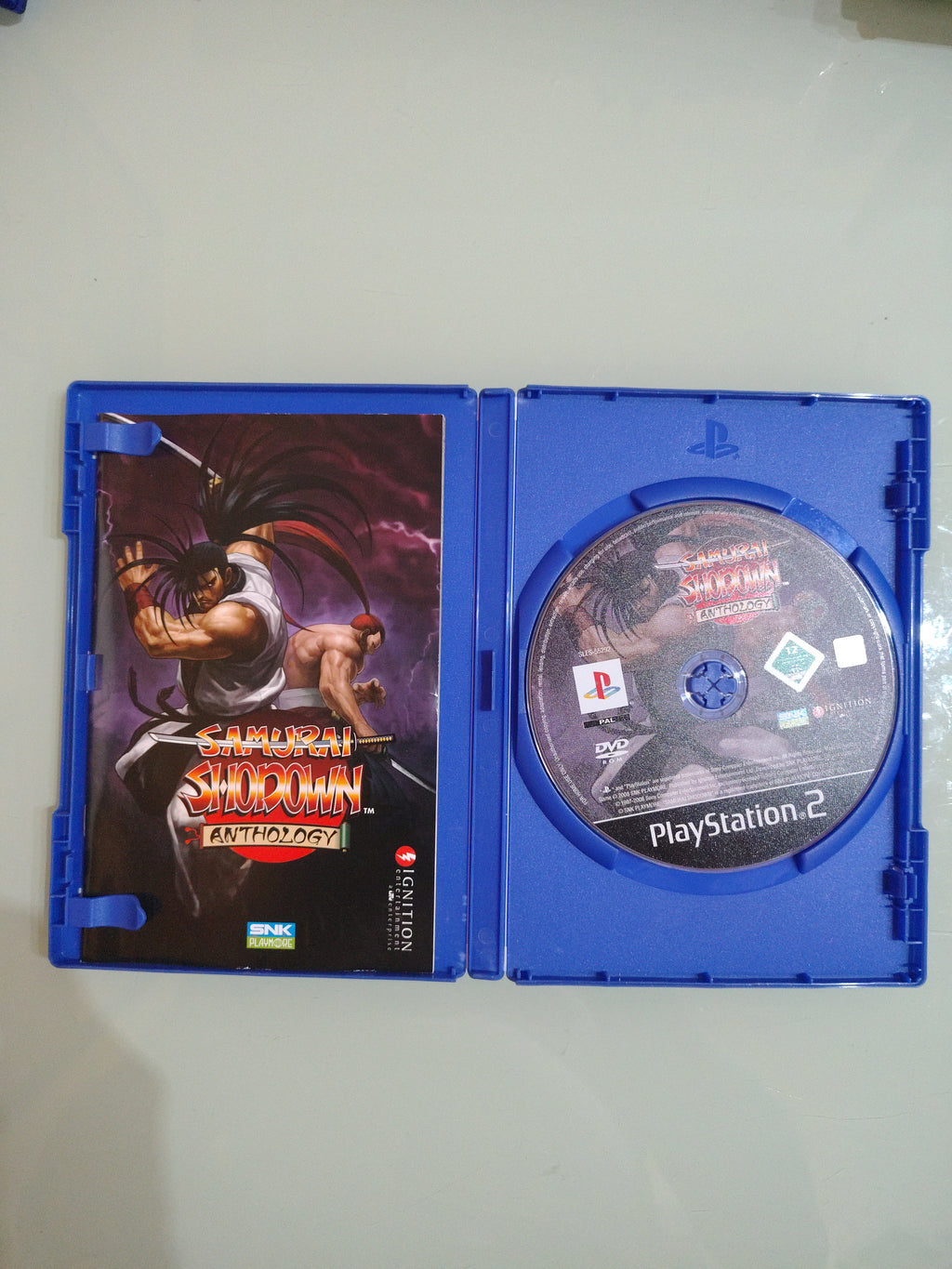 SAMURAI SHOWDOWN ANTHOLOGY  SONY PS2 VERSIONE ITALIANA