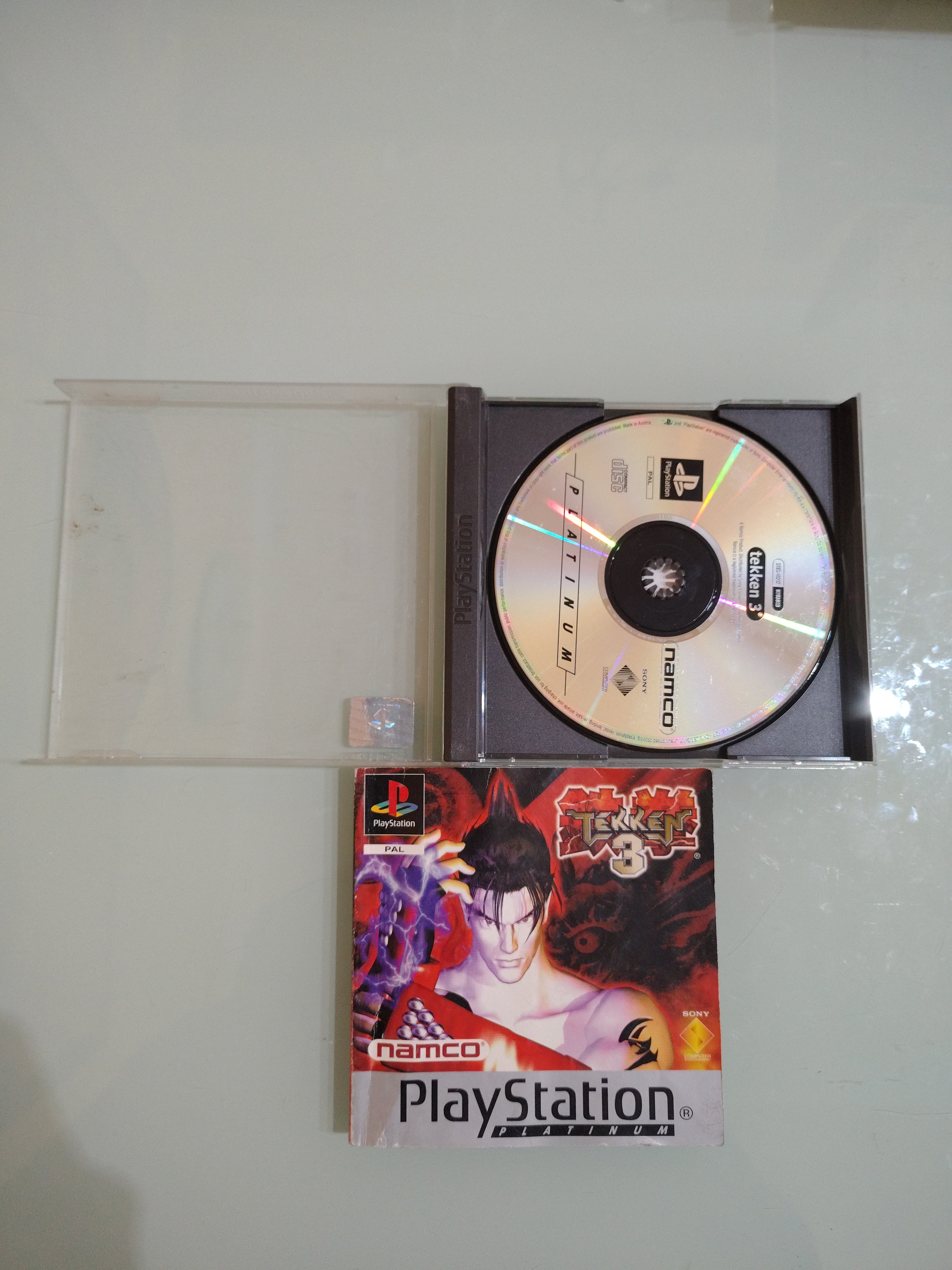 TEKKEN 3 PLATINUM PAL MULTILINGUA