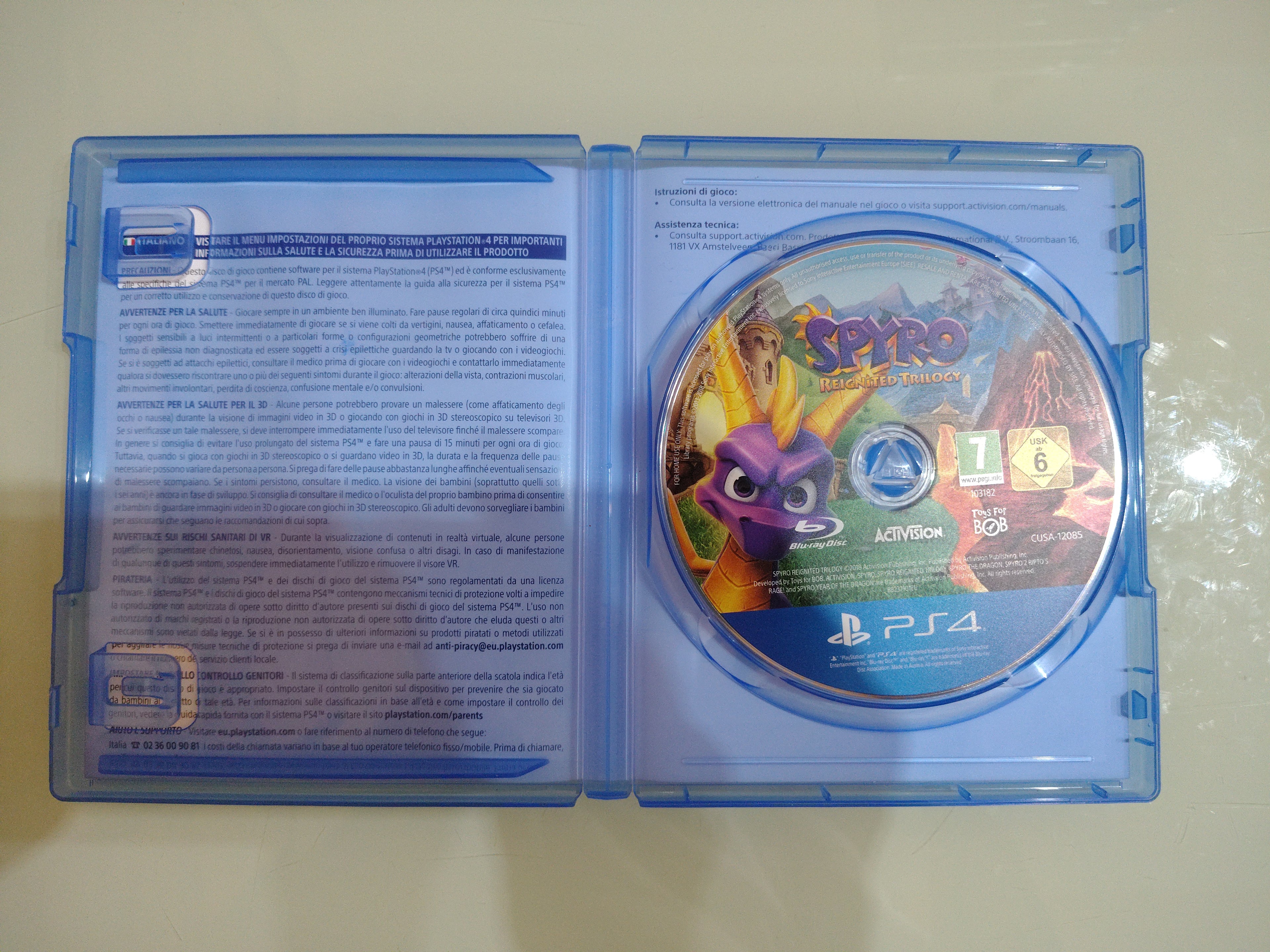 Spyro Reignited Trilogy  Sony Playstation 4
