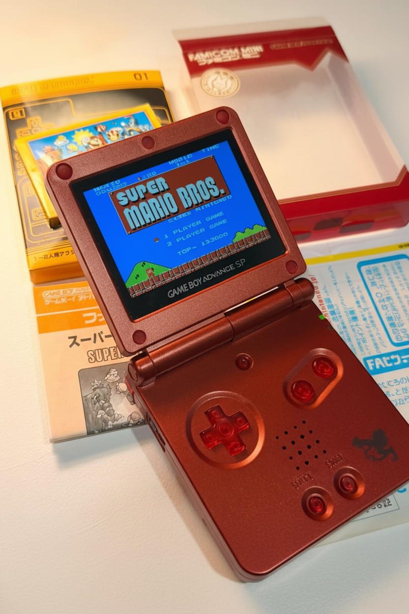 SUPER MARIO BROS FAMICOM MINI GAMEBOY ADVANCE JAPAN