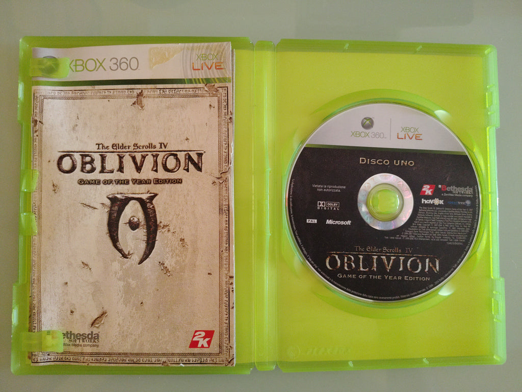 OBLIVION GAME OF THE YEAR EDITION ( manca disco 2)