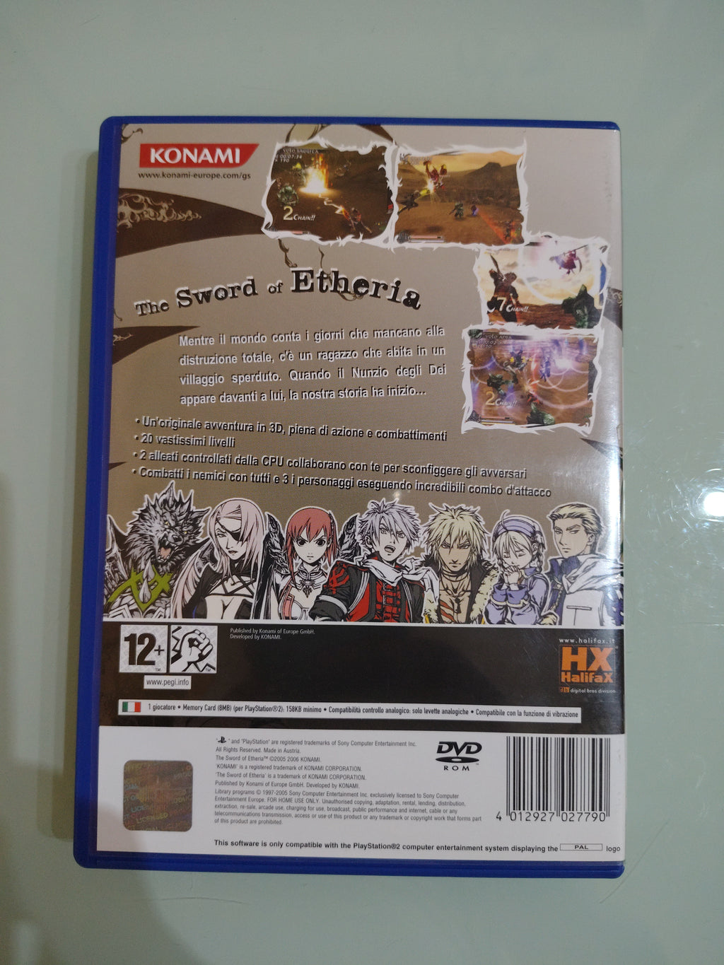 The Sword of Etheria GIOCO PS2 VERSIONE ITALIANA