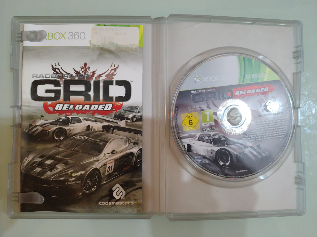 Race Driver Grid Reloaded Classics PAL Italiano