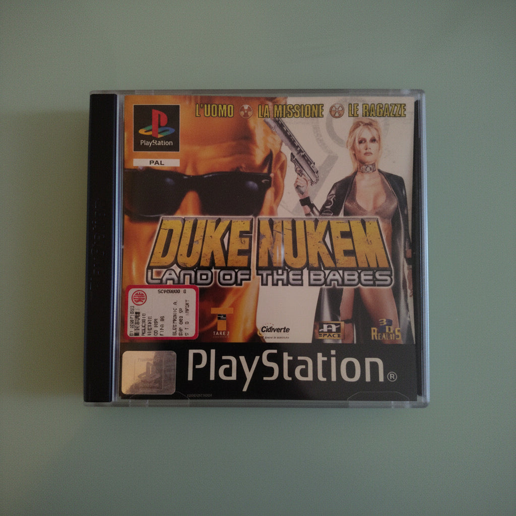 DUKE NUKEM - Land Of The Babes GIOCO PS1 VERSIONE ITALIANA