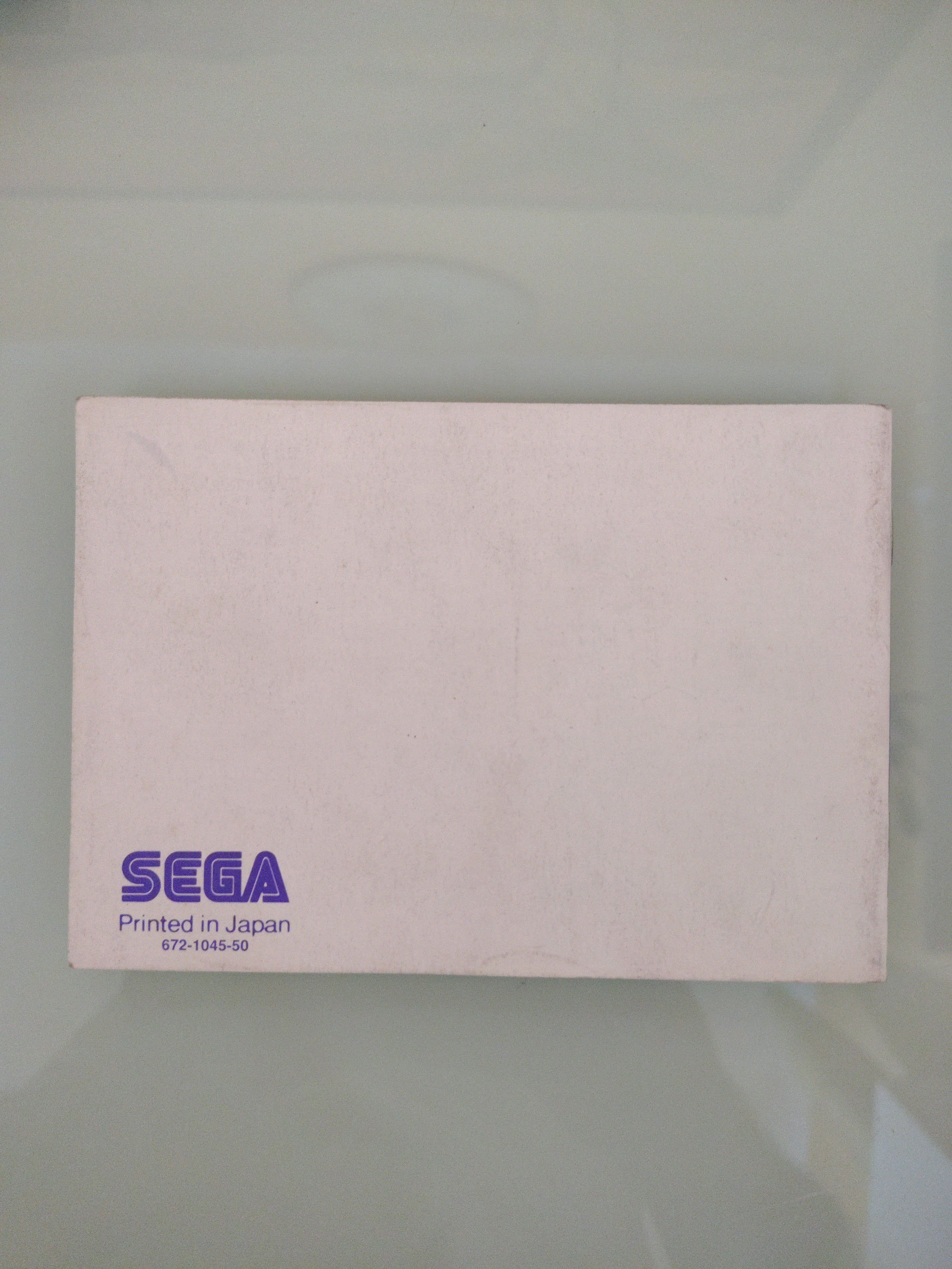 SEGA Master System spil GP Rider ( manuale)