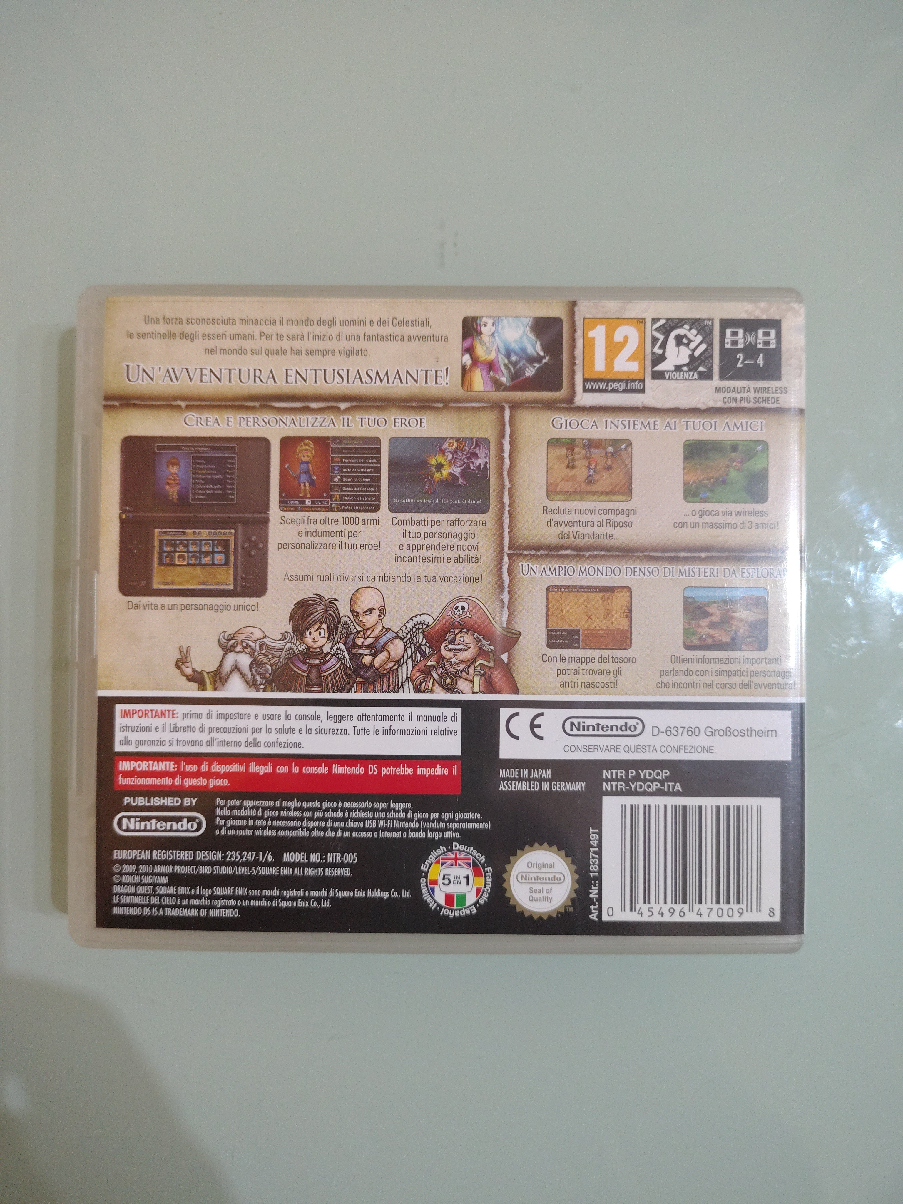 DRAGON QUEST IX: LE SENTINELLE DEL CIELO