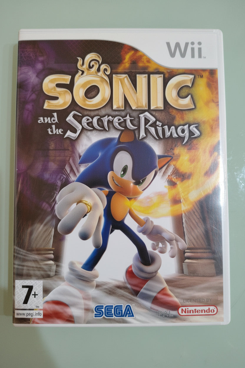 Gioco SONIC e Gli Anelli Segreti - NINTENDO WII WII U - Completo PAL multilingua