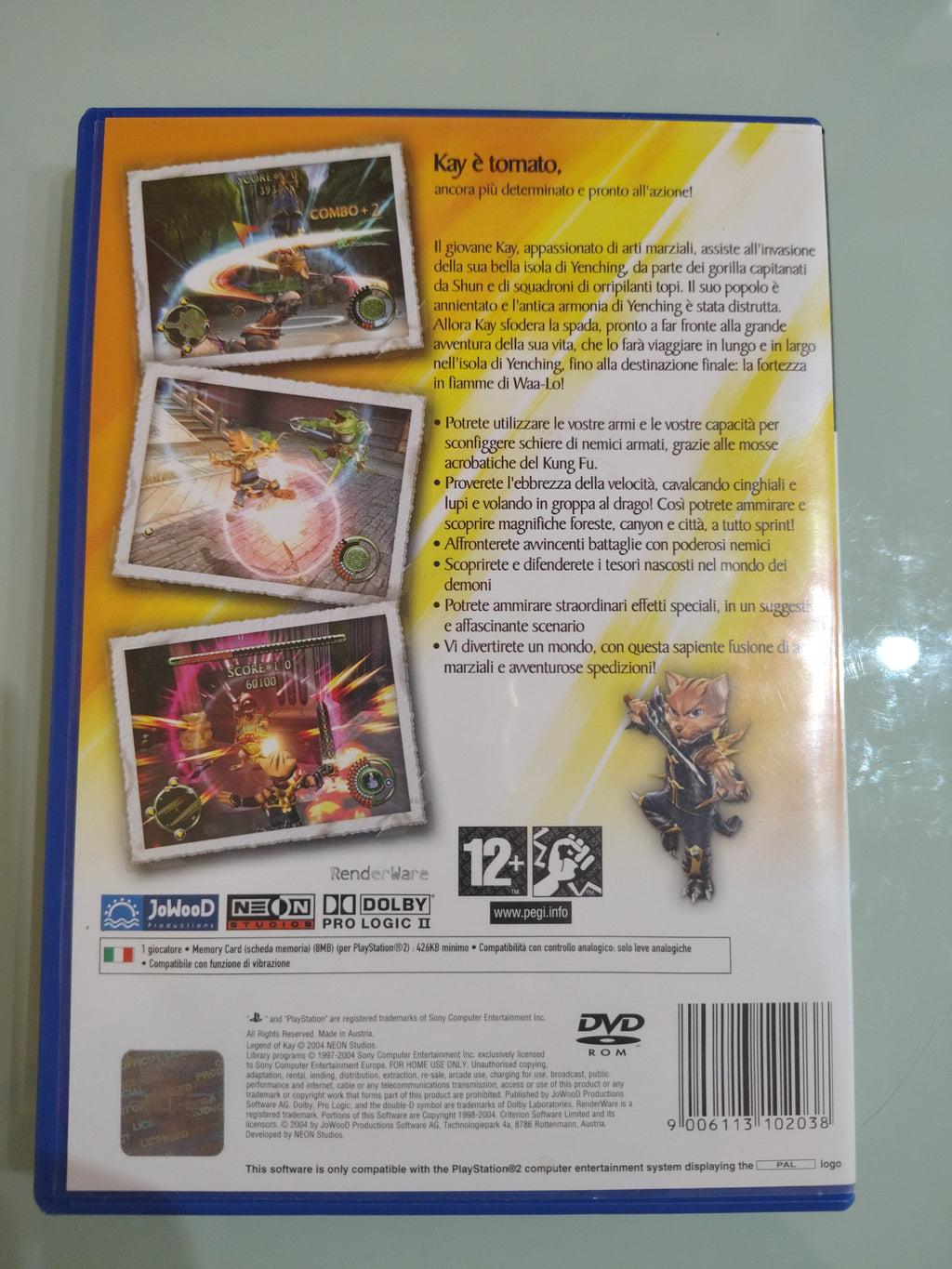 Legend of KAY PAL ita