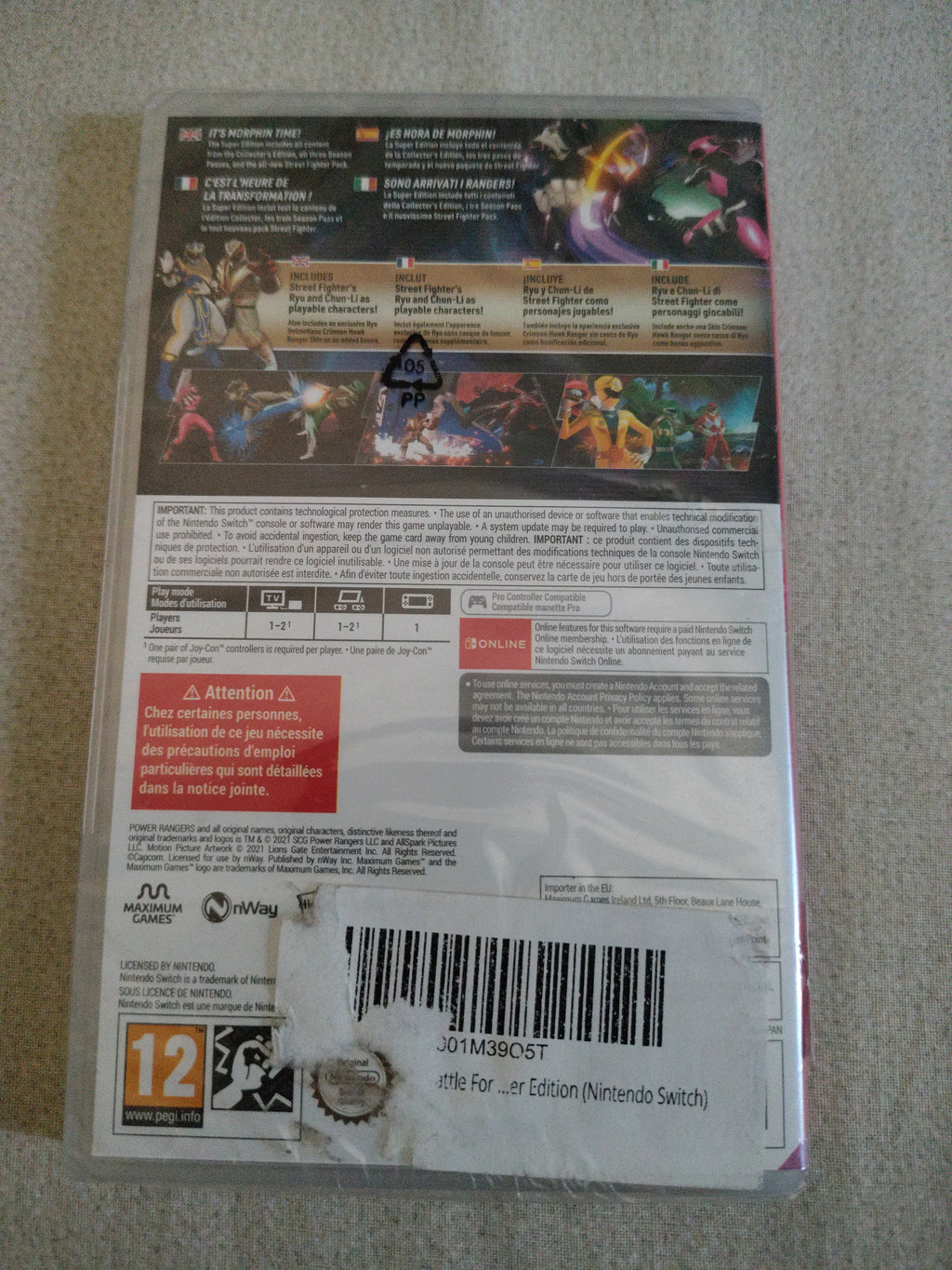 Power Rangers: Battle for the Grid - Super Edition  Nuovo