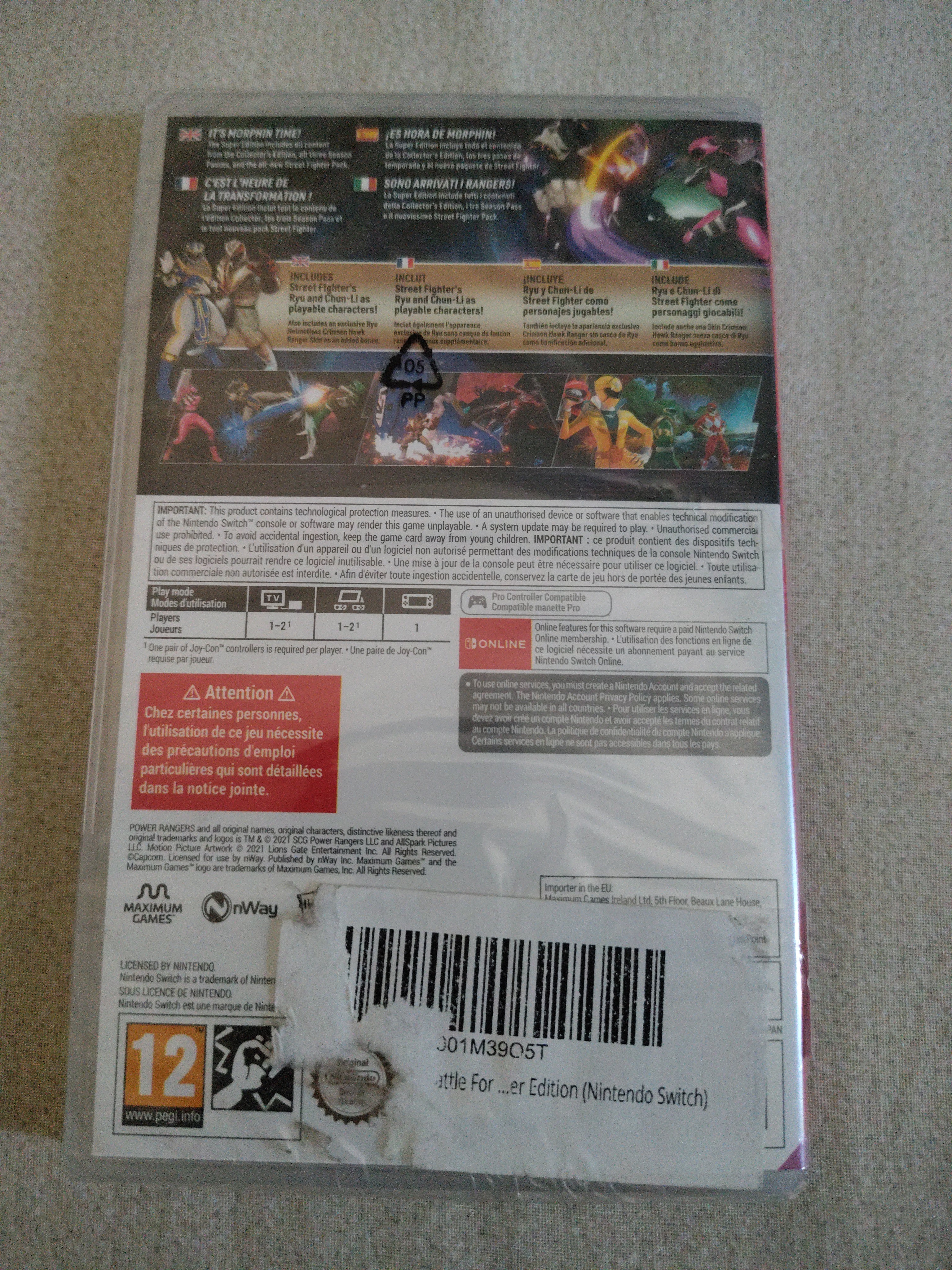 Power Rangers: Battle for the Grid - Super Edition  Nuovo