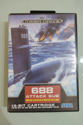 688 ATTACK SUB  SEGA MEGA DRIVE  USATO COMPLETO