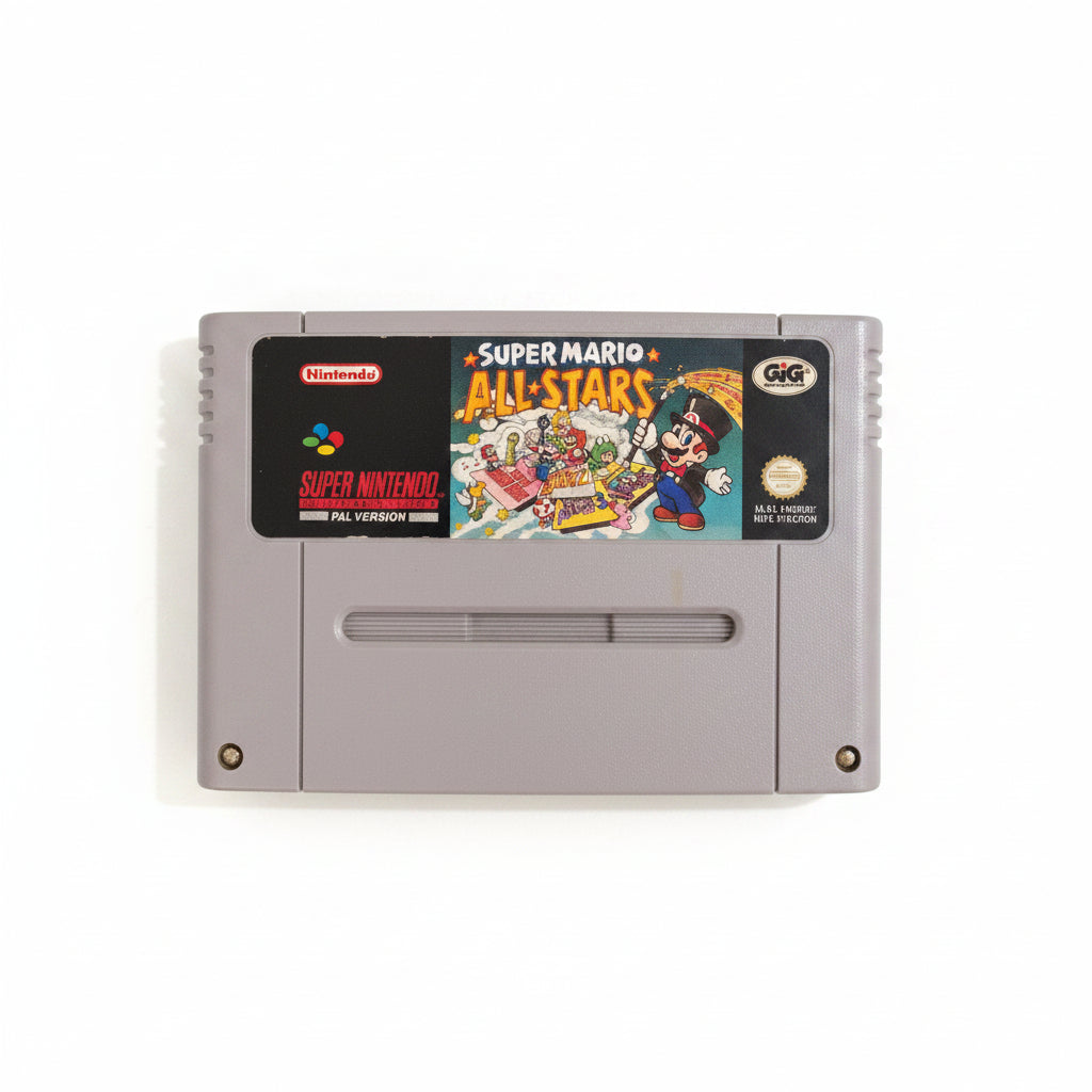 Super Mario All Stars  Super Nintendo SNES  PAL