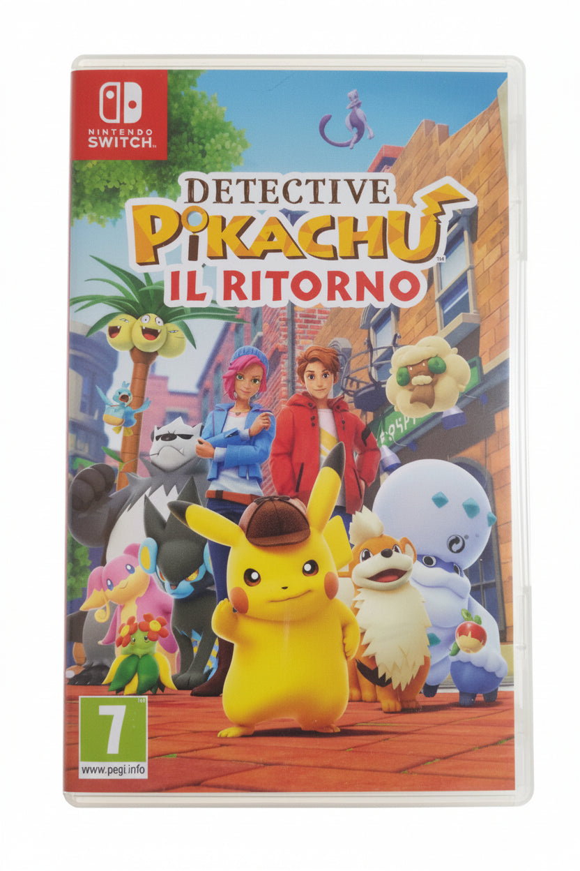Videogioco Nintendo Switch | Detective Pikachu: il ritorno | SCHEDA FISICA Nuovo