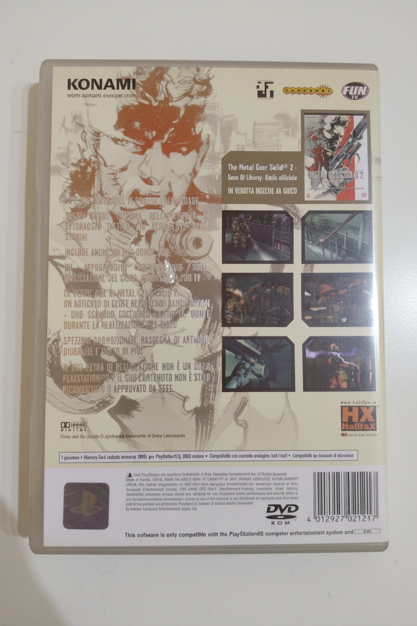 Metal Gear Solid 2 Sons of Liberty GIOCO PS2 VERSIONE ITALIANA