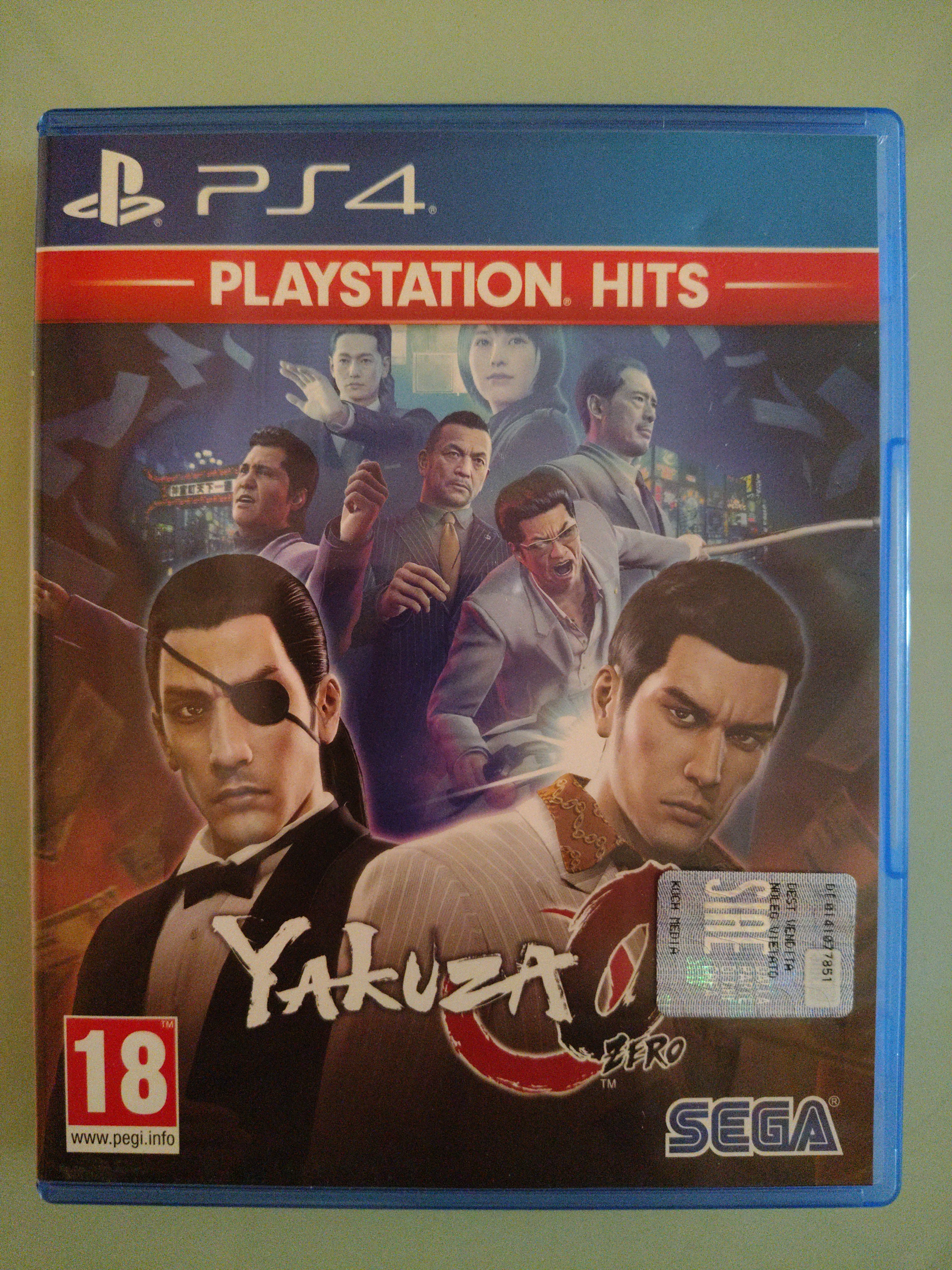 Yakuza 0 Zero PS4