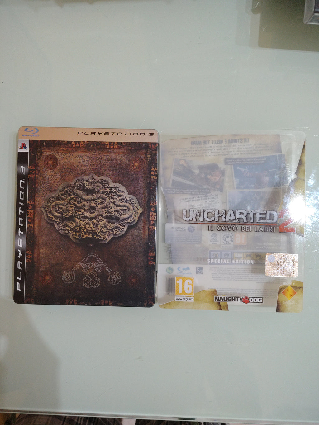 UNCHARTED 2 IL COVO DEI LADRI SPECIAL EDITION  PLAYSTATION 3 PAL ITA ITALIANO