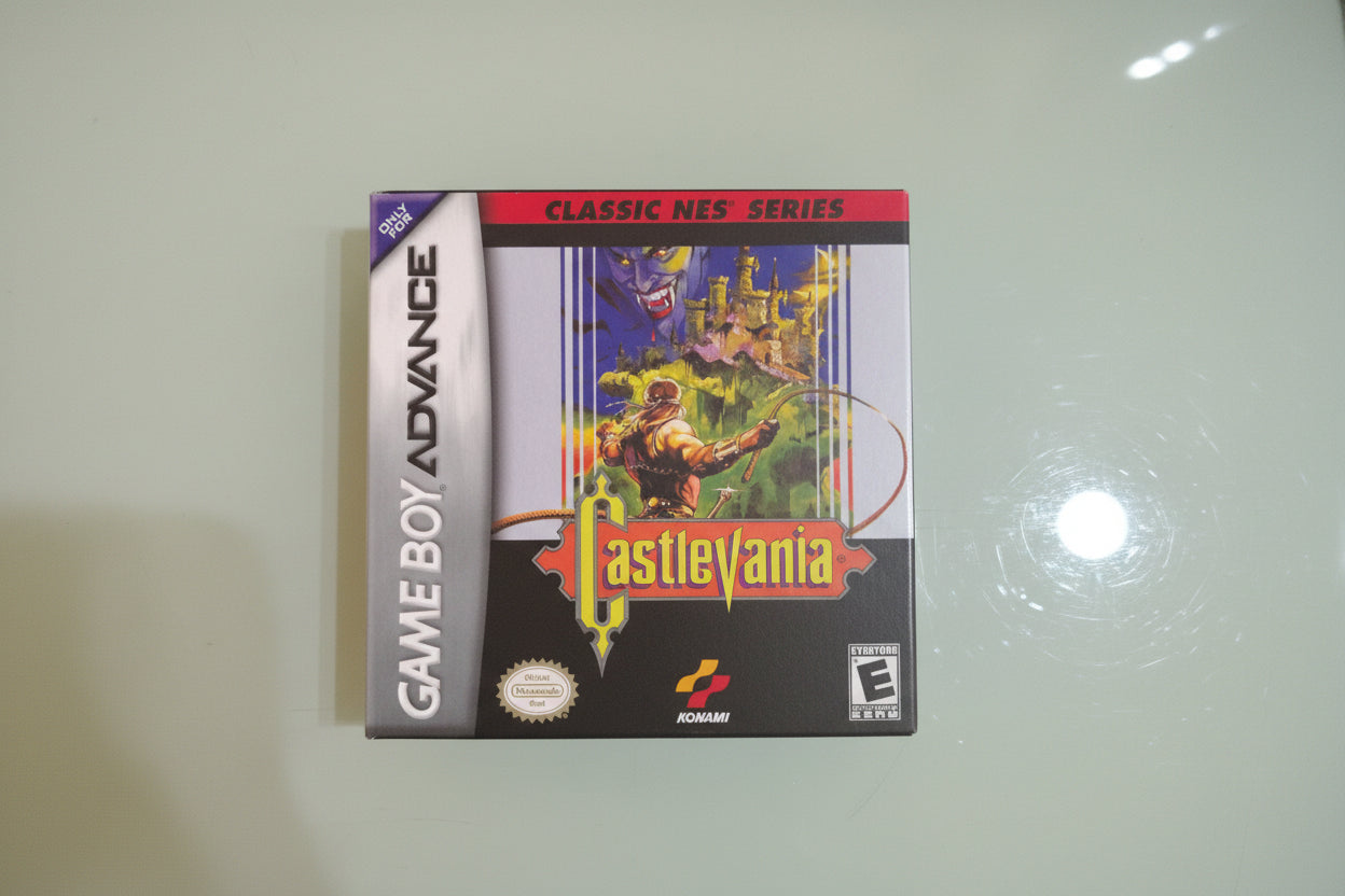 Castlevania Classic Nes (Nintendo Game Boy Advance, 2005) - European Version