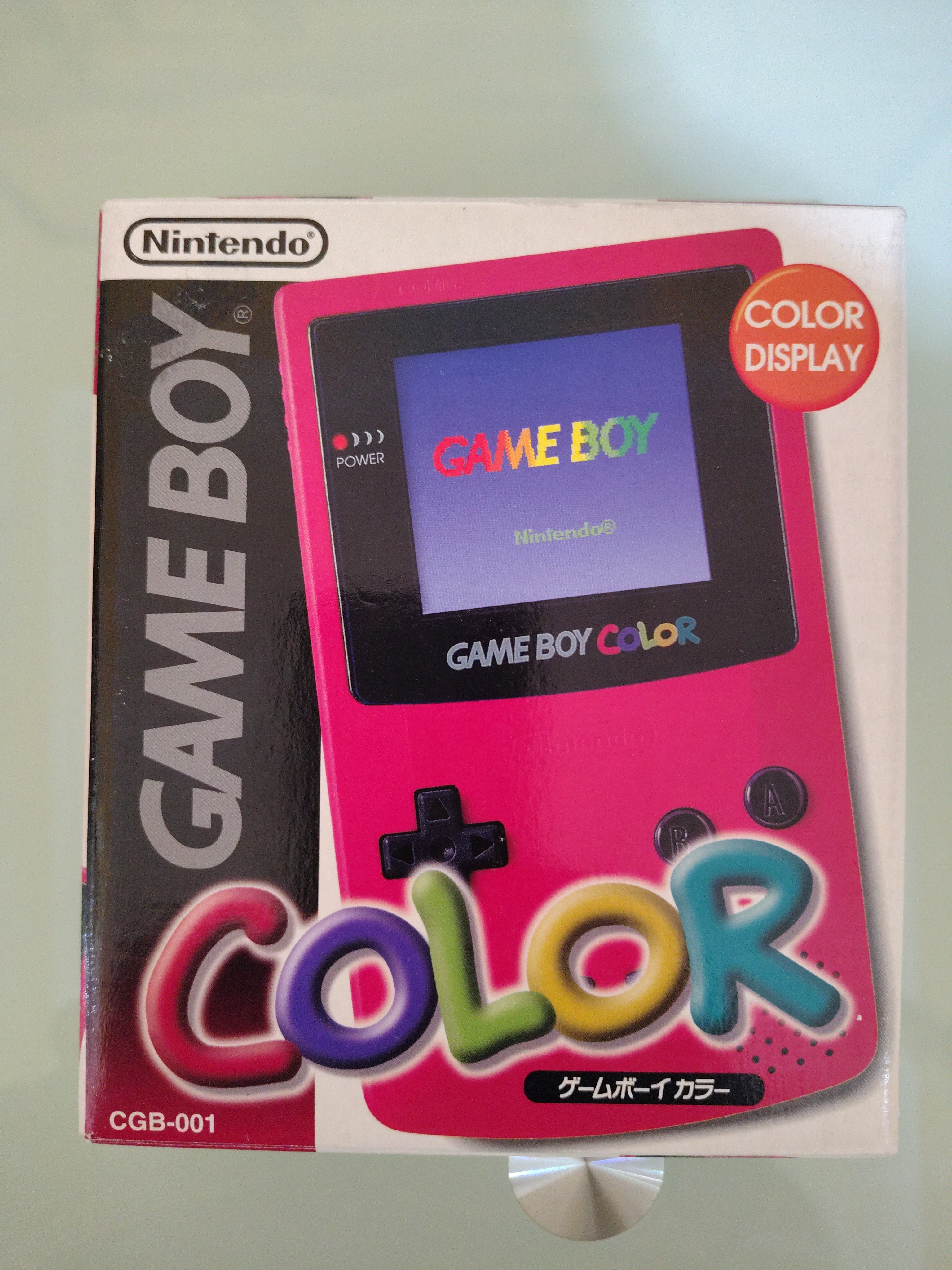 Nintendo Console Game Boy  Color Boxato Versione Red Berry Japan ( pari al nuovo)