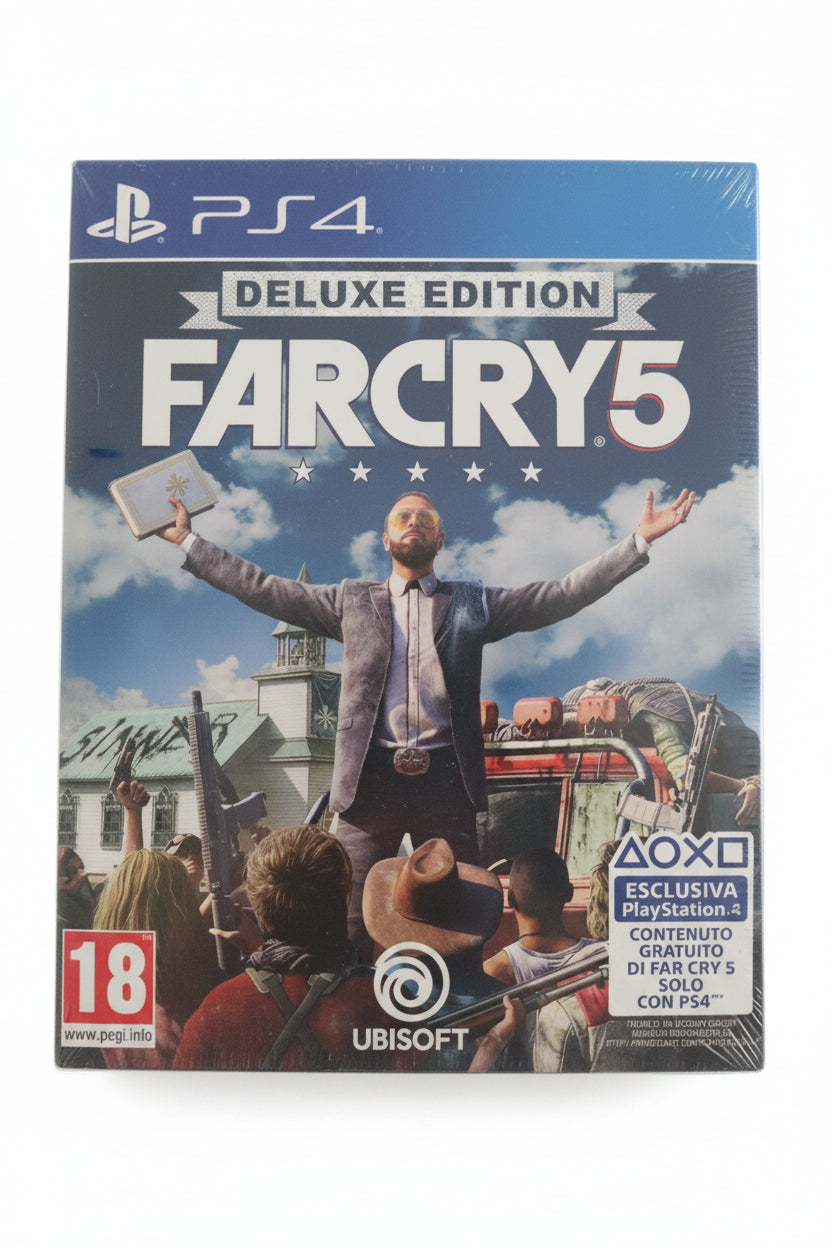 PS4 FARCRY 5  DELUXE EDITION PAL ITA PLAYSTATION 4 PS4 FAR CRY