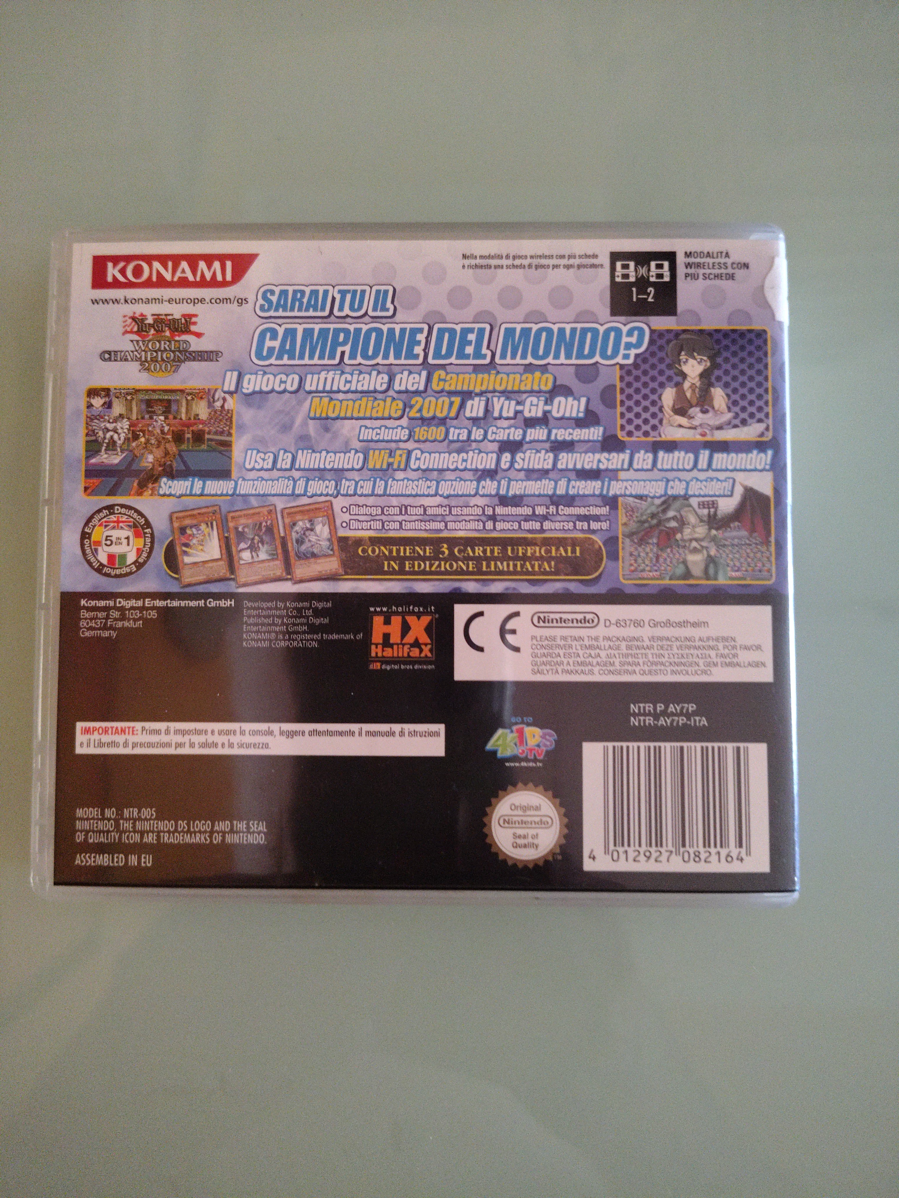 Yu-Gi-Oh World Championship 2007 - Gioco Per Nintendo DS -  Completo in Italiano