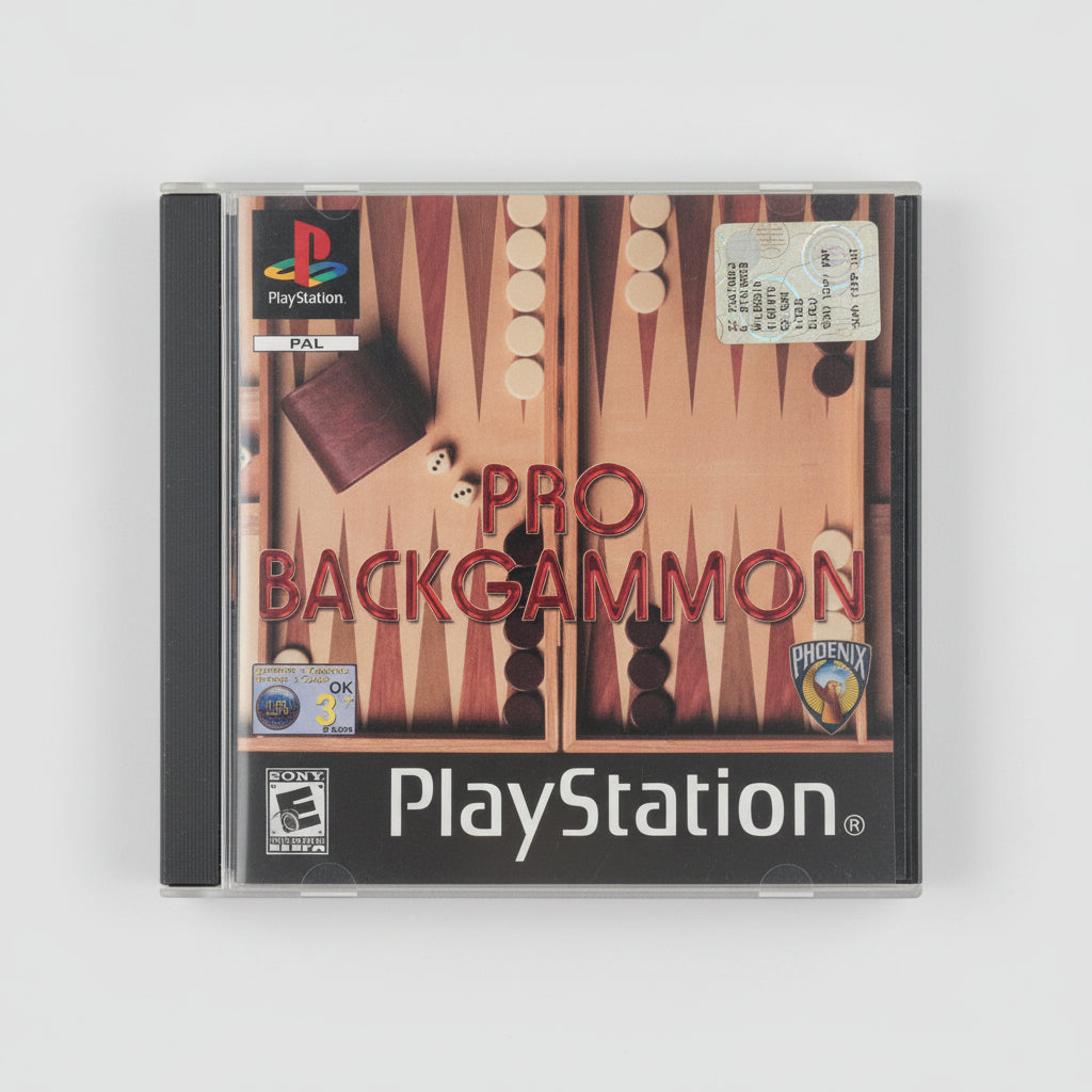 PRO BACKGAMMON – ITALIANO – COMPLETO PRIMA STAMPA – SONY PLAYSTATION 1 PS1 PAL