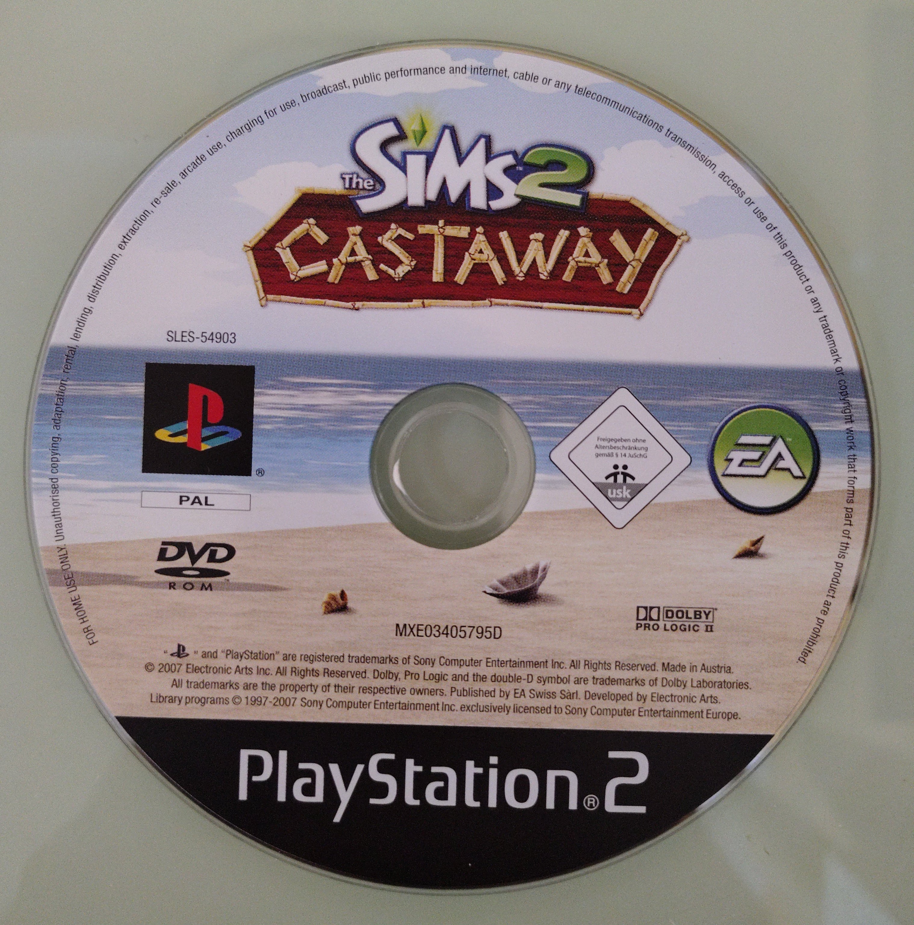 Sims 2: Castaway ( solo disco)