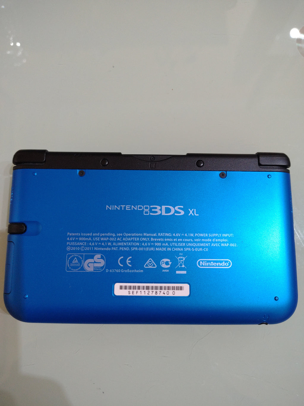 NINTENDO 3DS XL AZZURRO