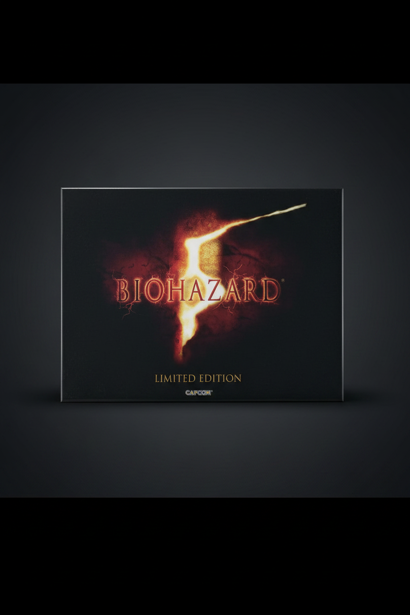 Biohazard 5 Limited jap Collector’s Edition Box ps3  Capcom 2009 gioco raro